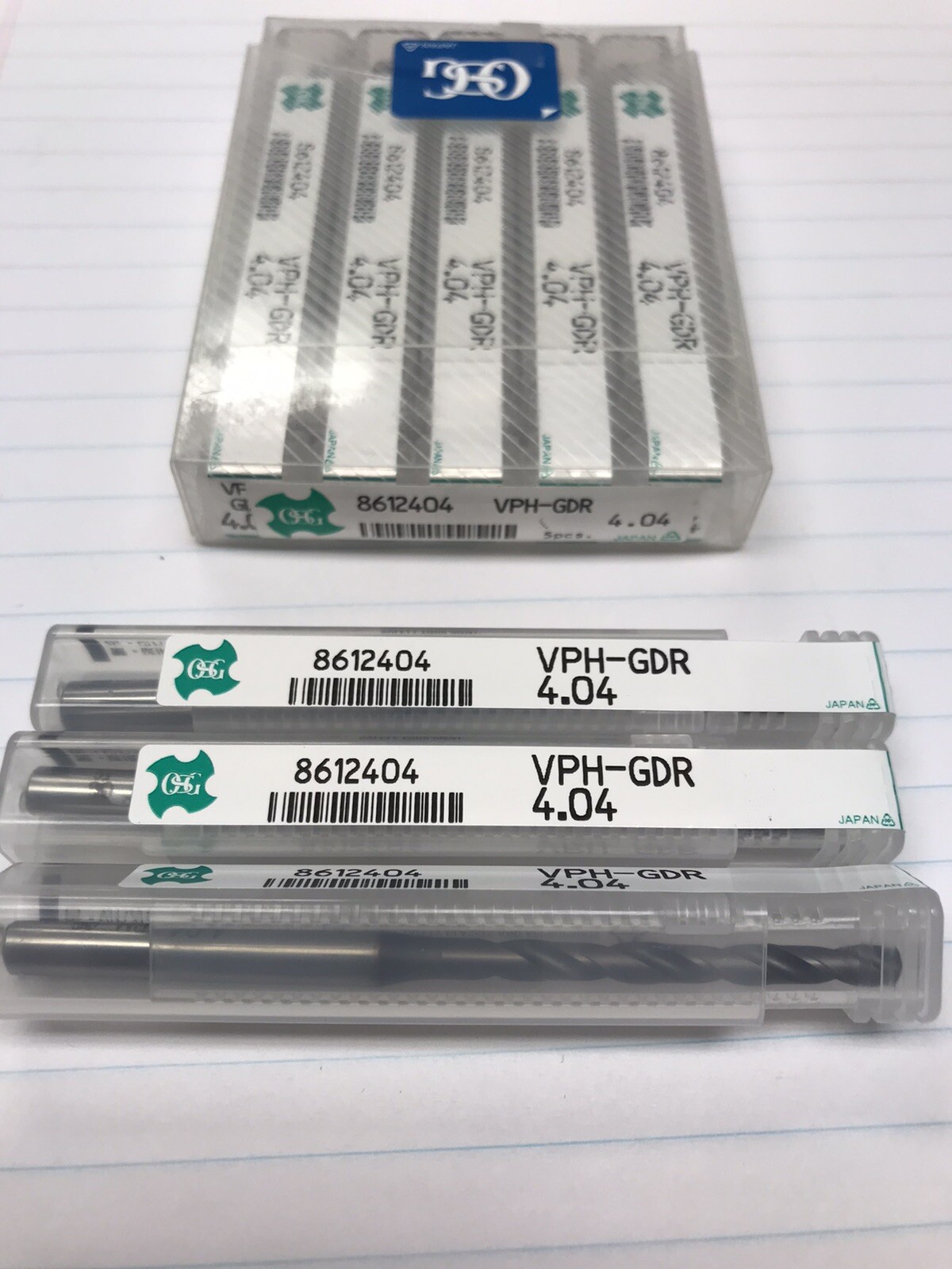 1 pc. #21 (4.04)OSG HP VPH-GDR PREMIUM JOBBERS DRILL W/TIALN COATING. (loc stk)