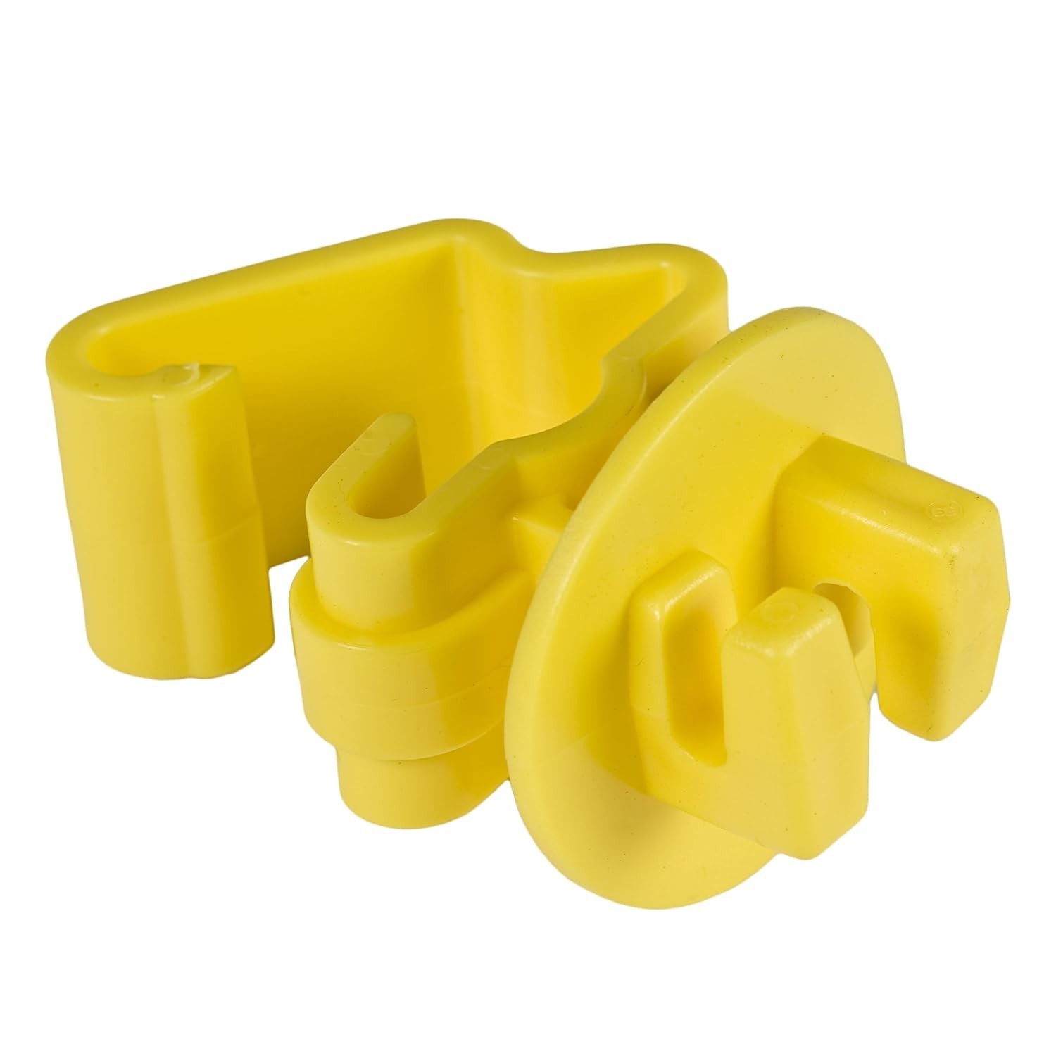 Standard Snug-fitting T-Post Insulator – – 25 Pack – Use with Electric Fences…