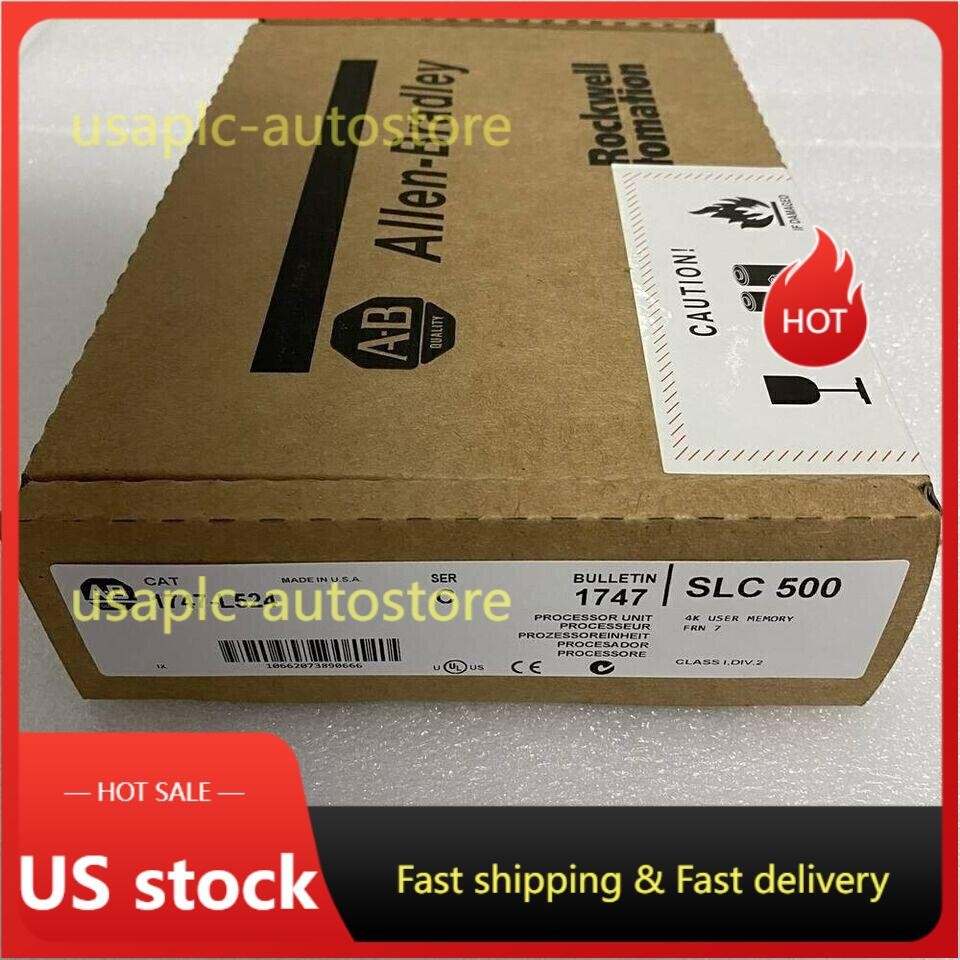NEW Sealed AB 1747-L524 SLC 500 CPU Processor Unit Module 1747L524 US Free Tax