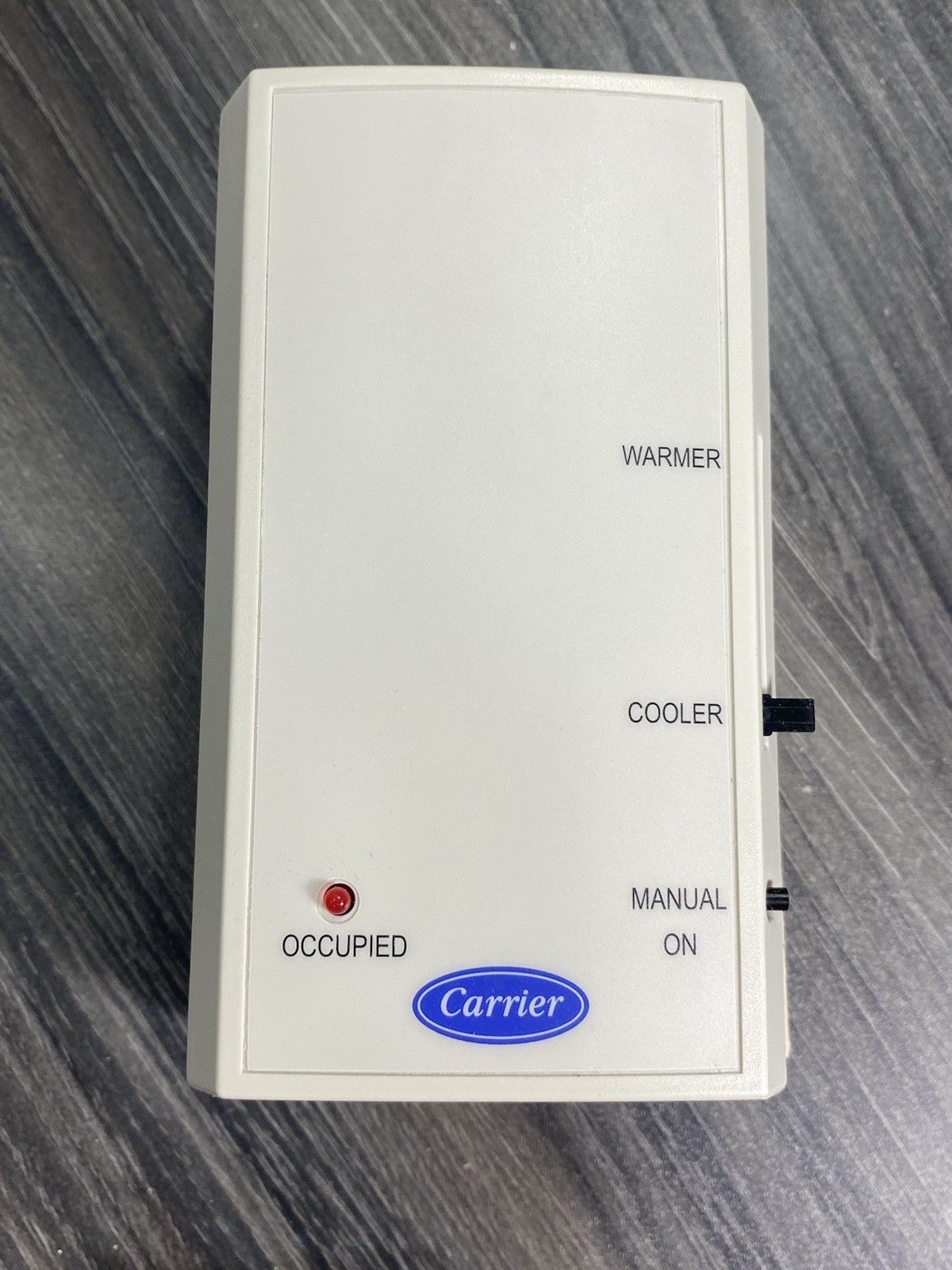 SPPL SPT Plus for Carrier -Wall Sensor Warmer/Cooler Manual On Occupied LED Rnet