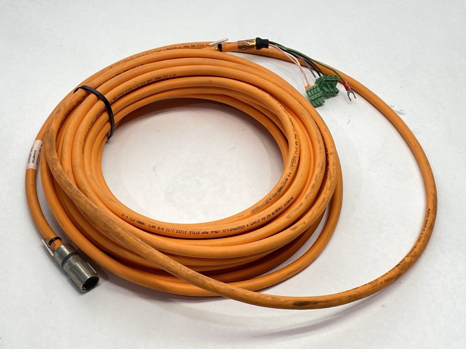 Bosch Rexroth RKL4804/015,0 Motor Power Cable R911379616 15m