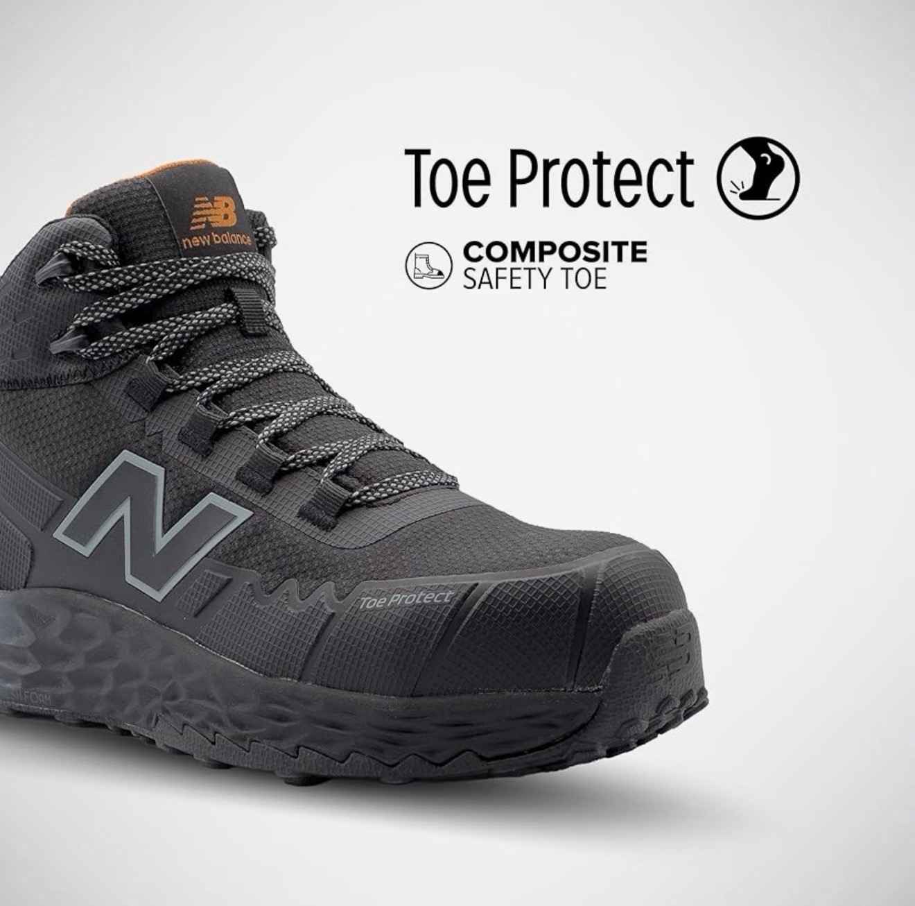 New Balance Women’s Fresh Foam Cremorne Work Shoes Black US 9.5