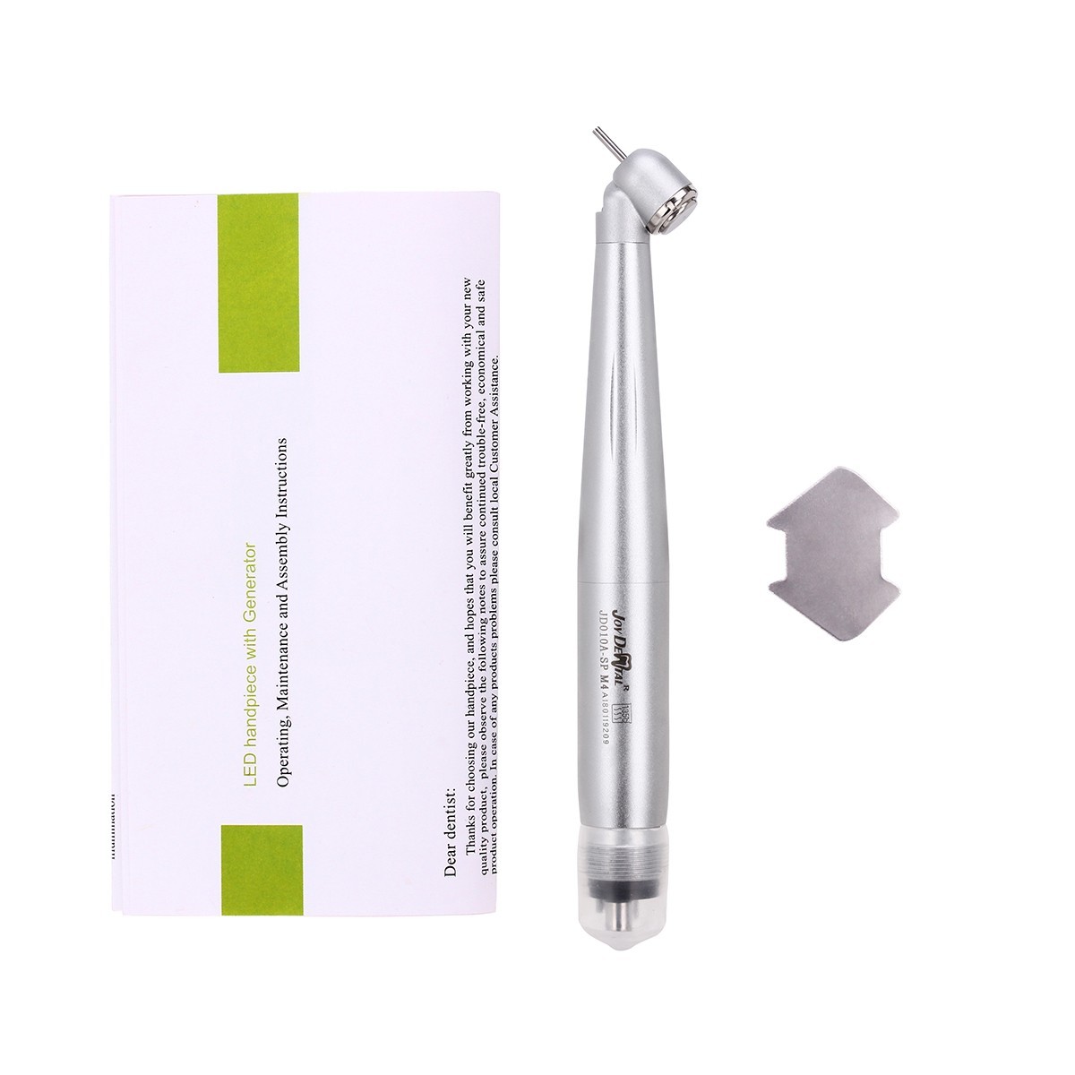 AZDENT Dental 45 Degree E-generator LED High Speed Handpiece 2Hole/4Hole