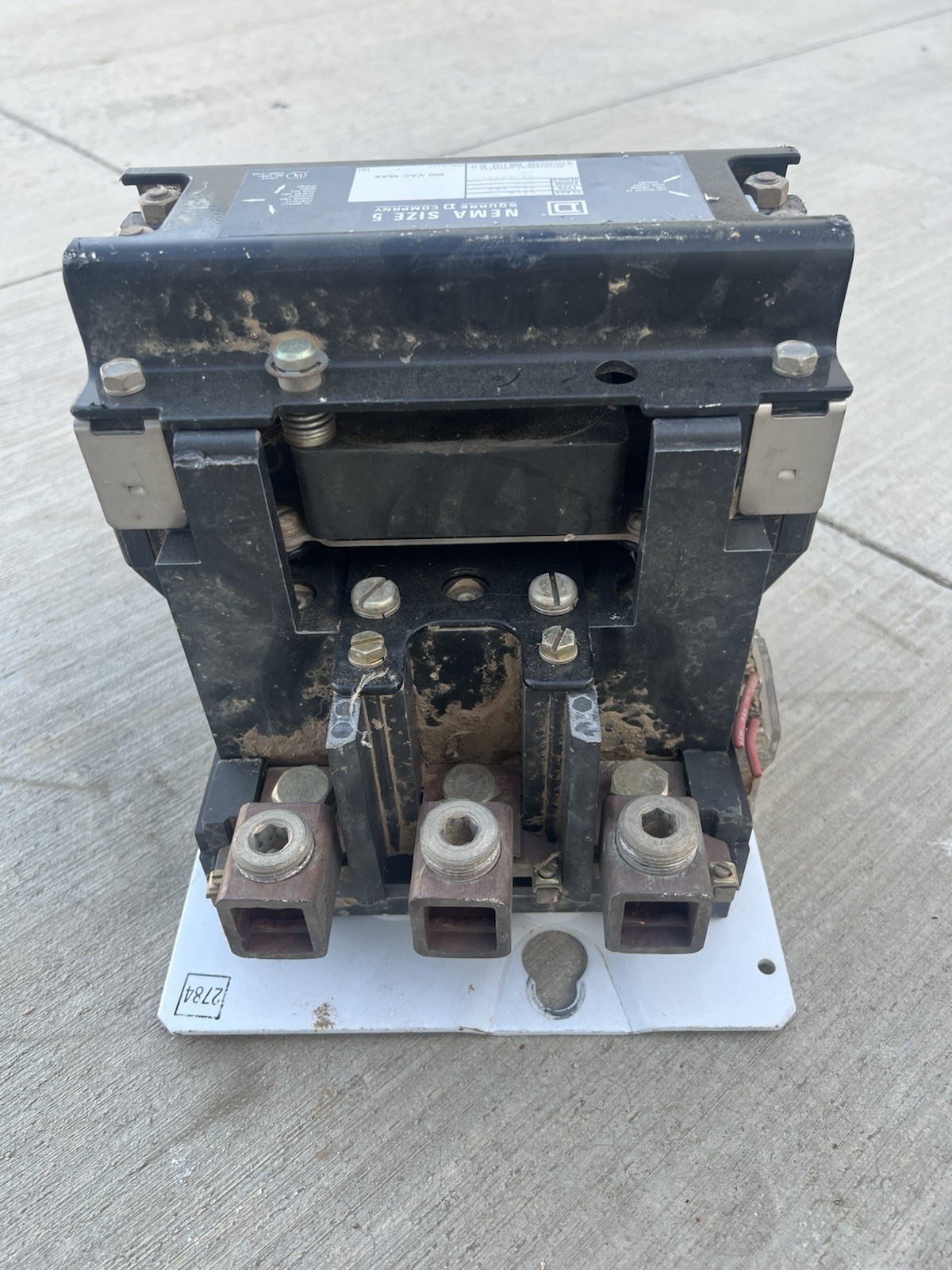 Square D 8502 8502SCO2S1 NEMA Size 5 Contactor 480V Coil 310A 600VAC
