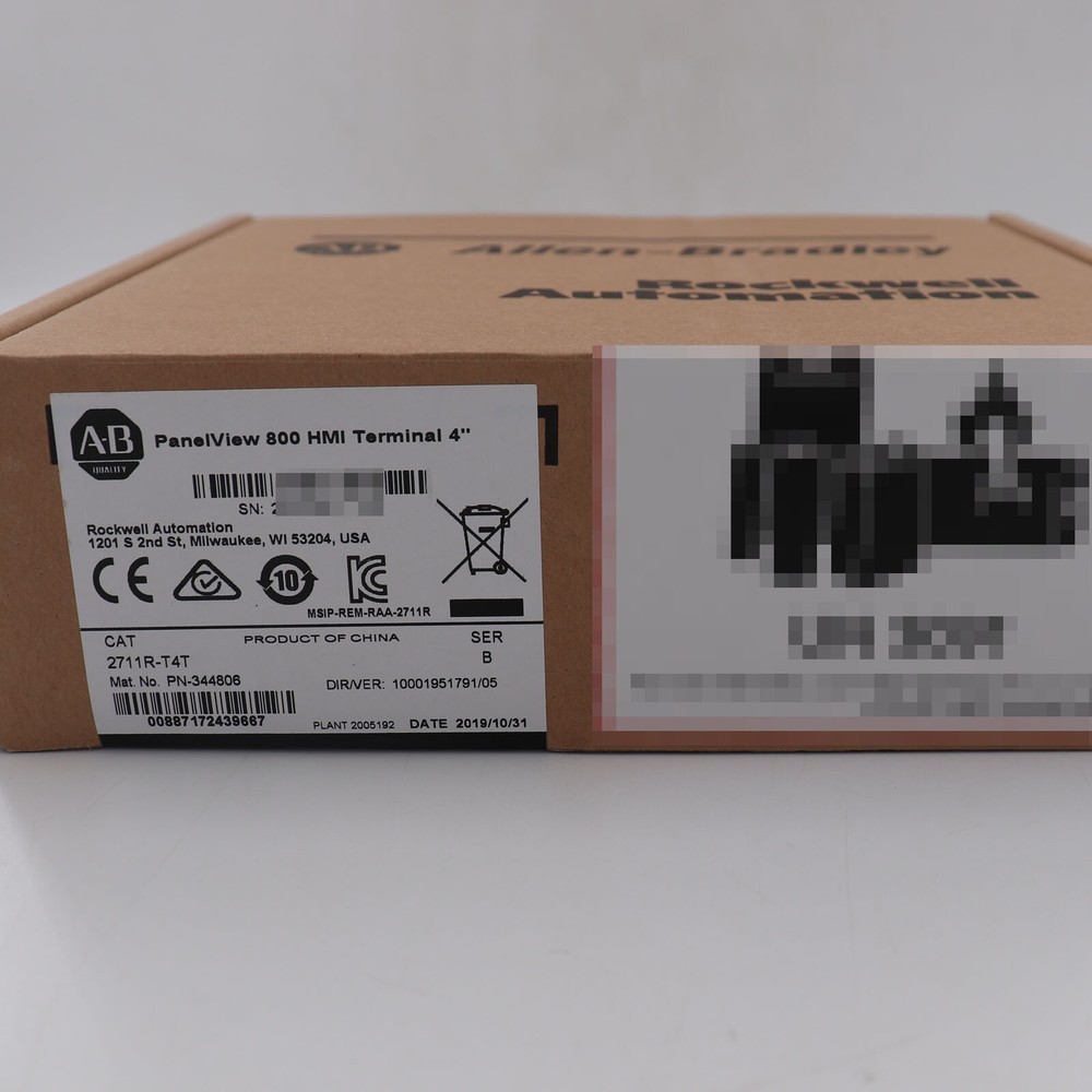 New Sealed AB 2711R-T4T PanelView 800 4-inch HMI Terminal 2711RT4T Fast