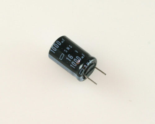 LOT OF 75 SMG16VB102MCC UCC CAPACITOR 1,000UF 16V