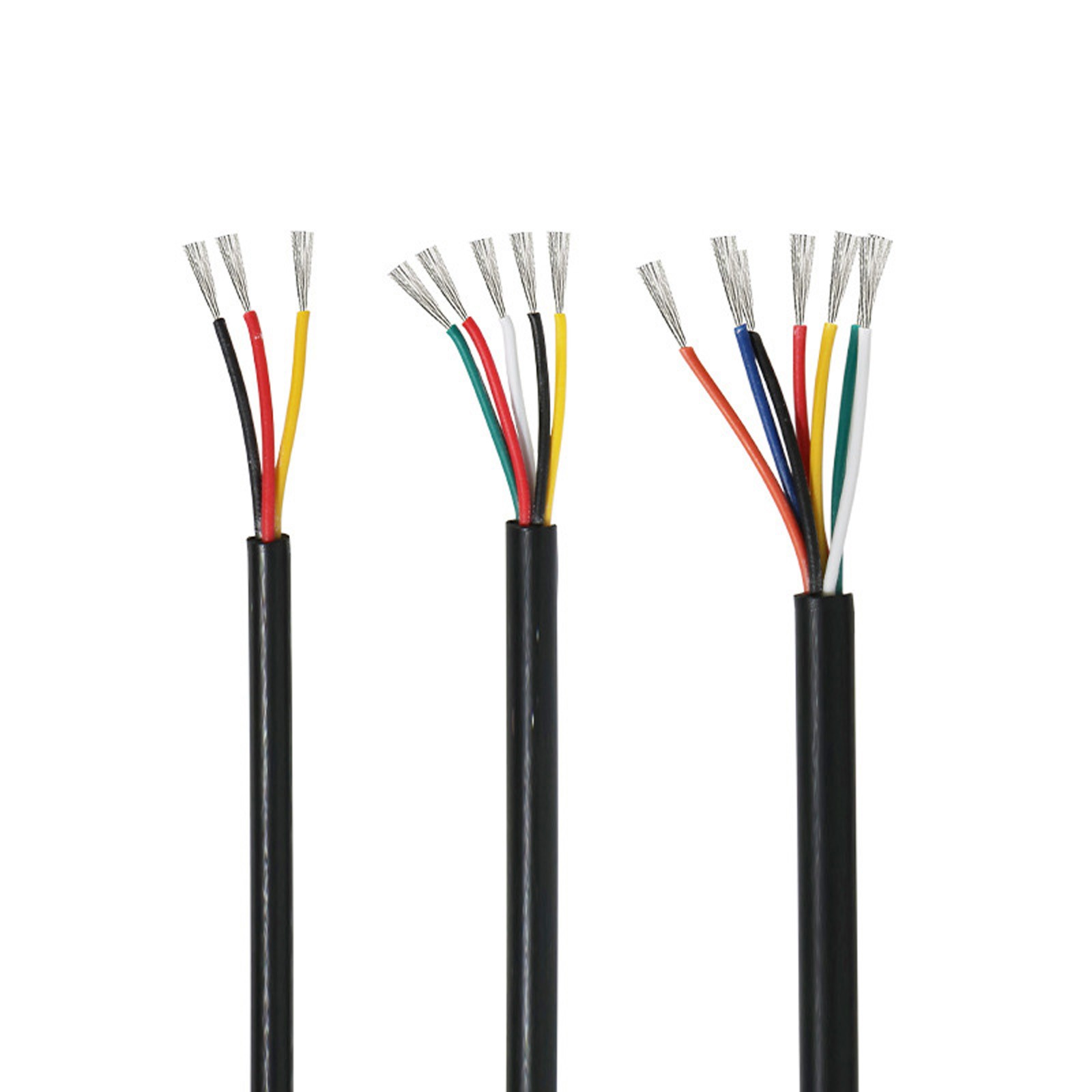16-30 AWG Multi Core PVC Cable 2/3/4/5/6/7/8/9/10 Core Signal Power Data Wire