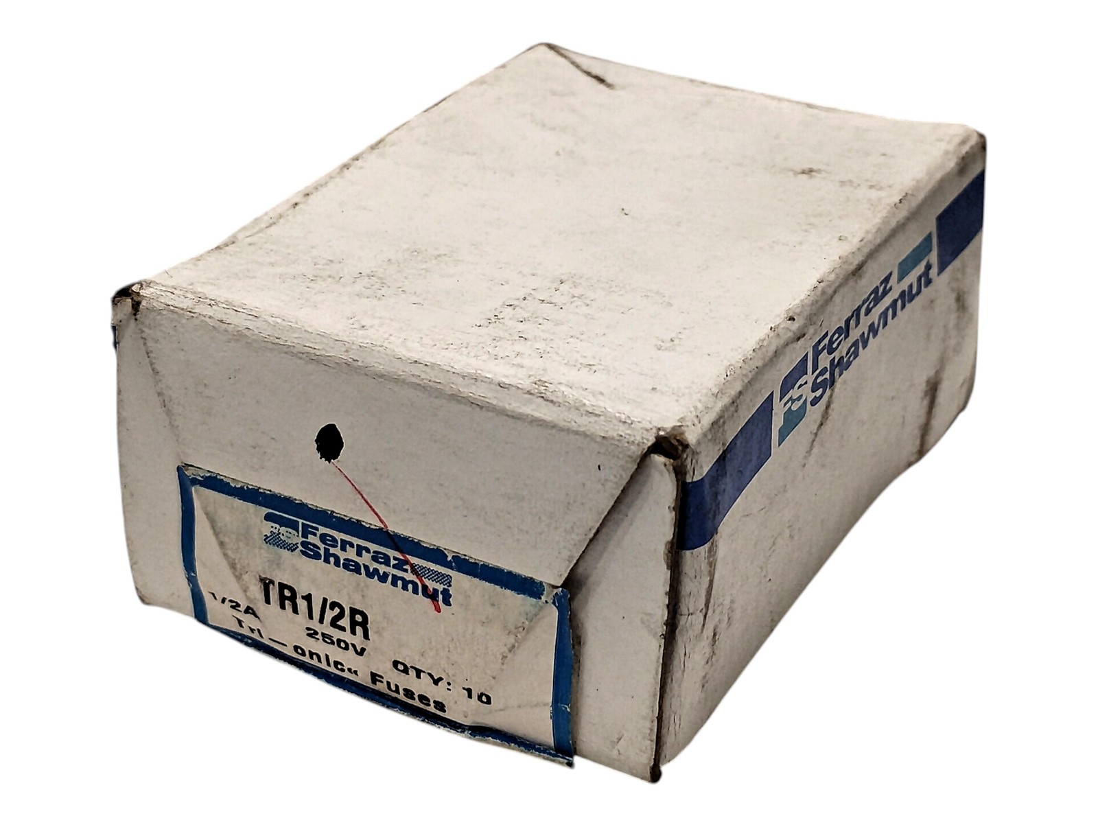 Ferraz Shawmut TR1/2R 250 V AC 0.5 A Current-Limiting Time-Delay Fuse