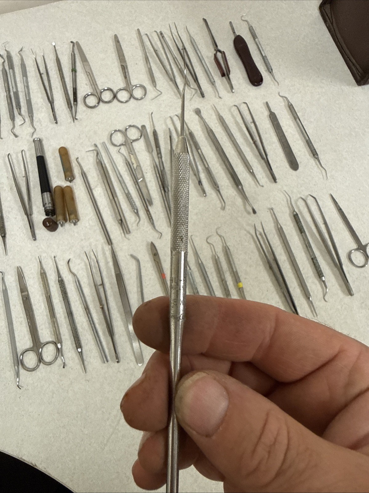 As Is Dental Equipment Tools and Items Assorted Lot Hu Friedy Healthco Ect.