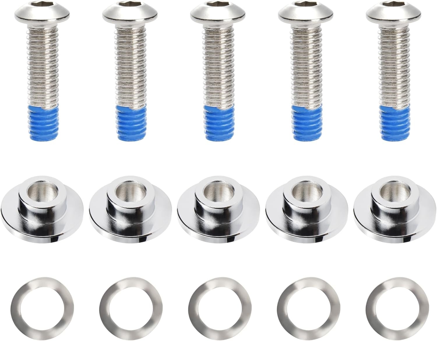 Front Brake Disc Rotor Hardware Bolts and Washers for 2014-UP Touring Road Stree