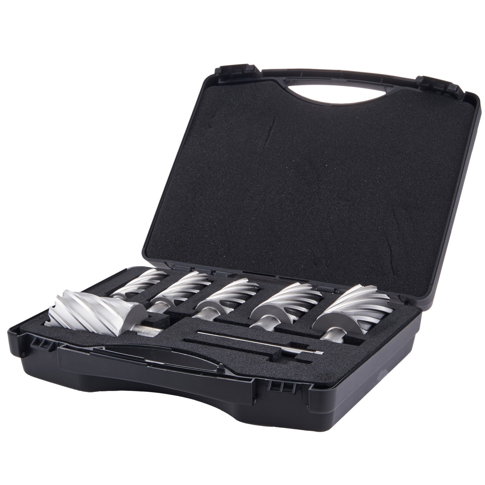 VEVOR Annular Cutter Set HSS Magnetic Drill Bits 6 PCS Weldon Shank 2″ Depth