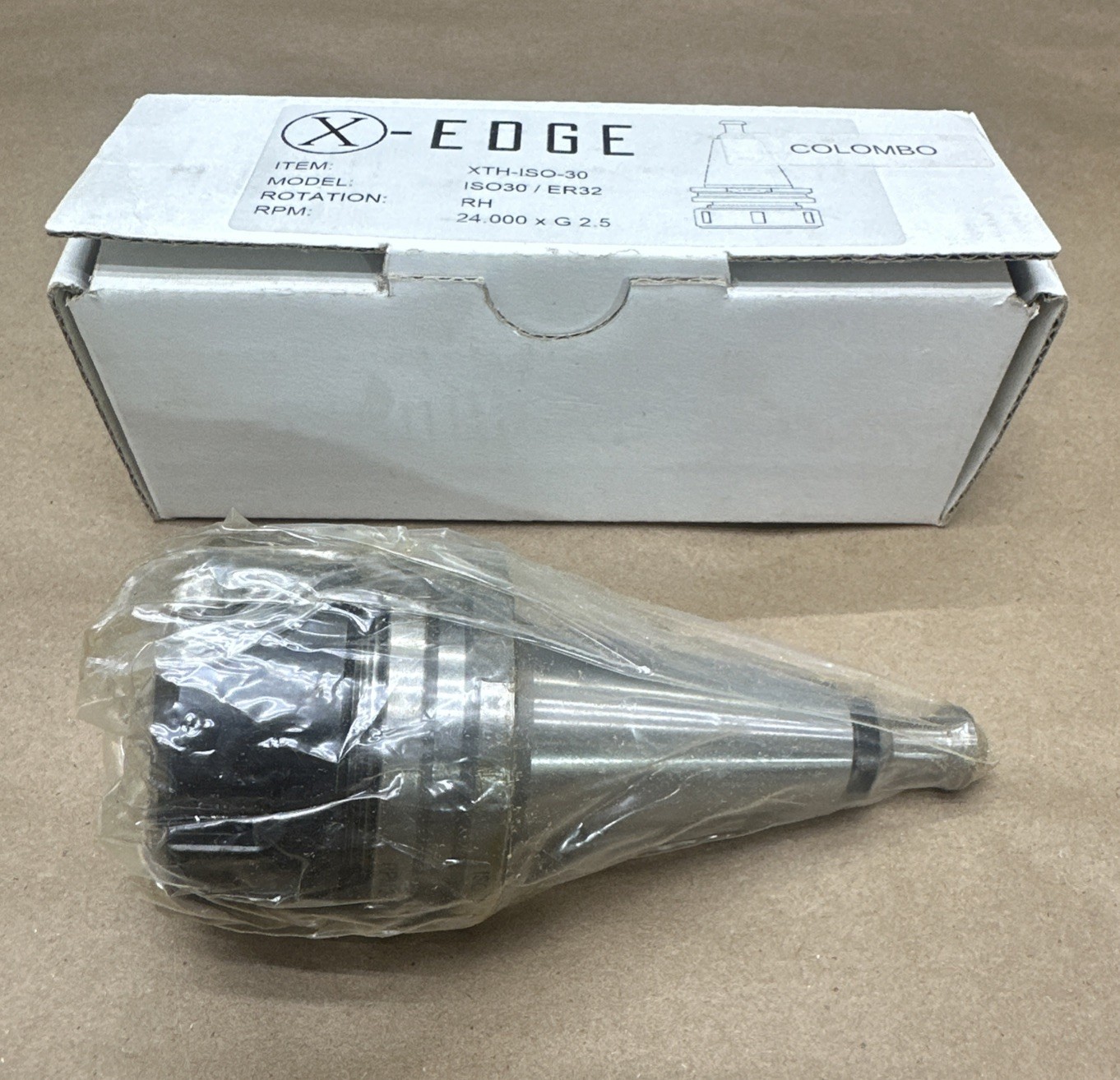 BRAND NEW SURPLUS- X-EDGE XTH-ISO-30 ISO30/ER32 RH 24.000 X G2.5 || WARRANTY!
