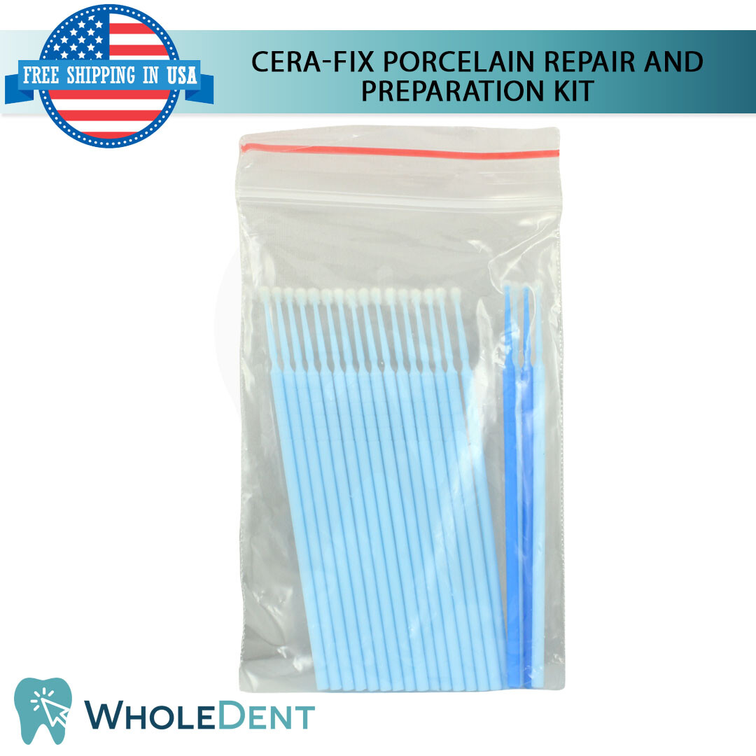 Cera-Fix Porcelain Repair And Preparation Large Kit Dental Material Etching Gel