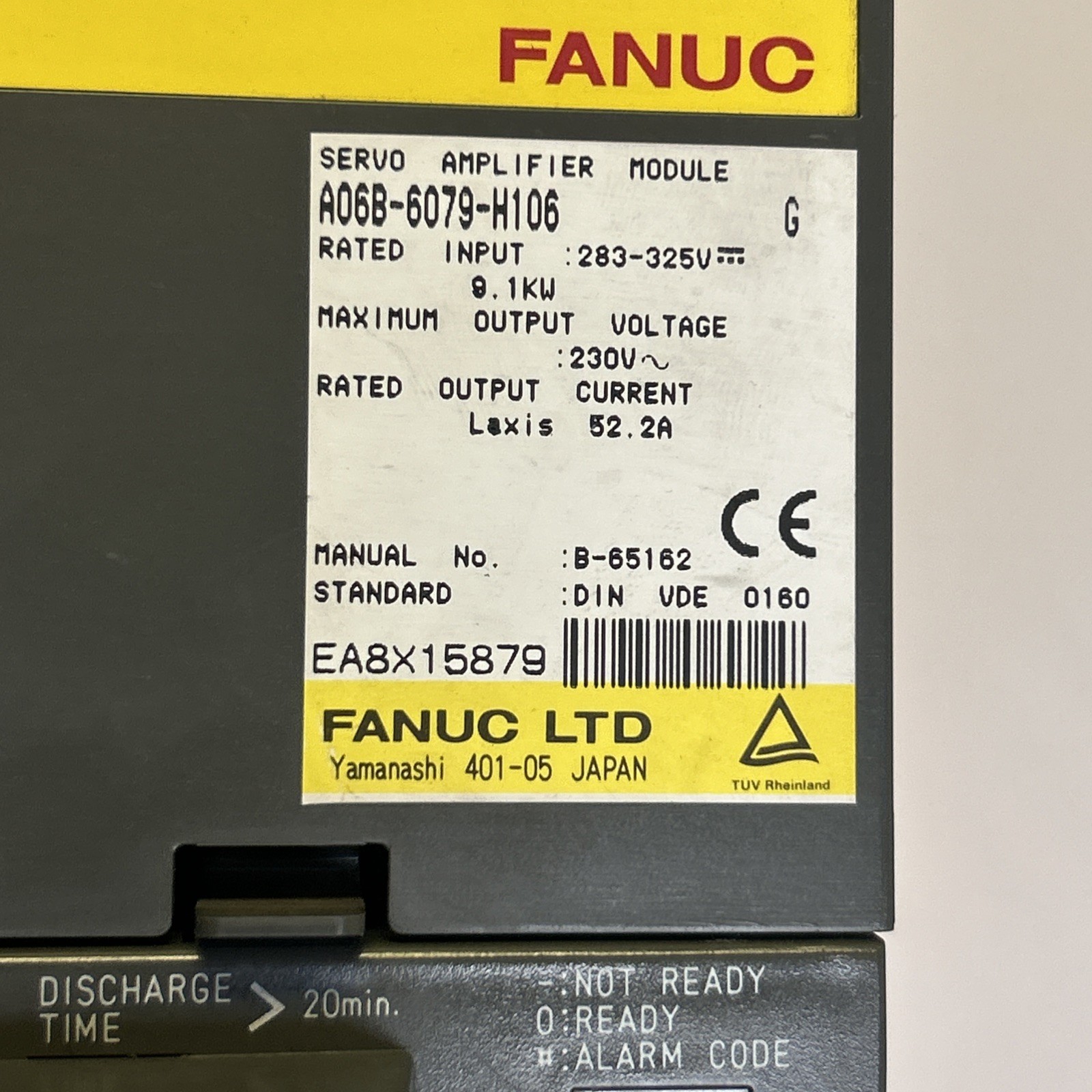 FANUC,A06B-6079-H106,SERVO AMPLIFIER MODULE
