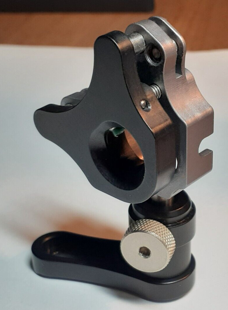 Newport U50-G 1/2″ Inch Optic, Mirror, Lens Gimble Mount with Thorlabs MSH1 Base