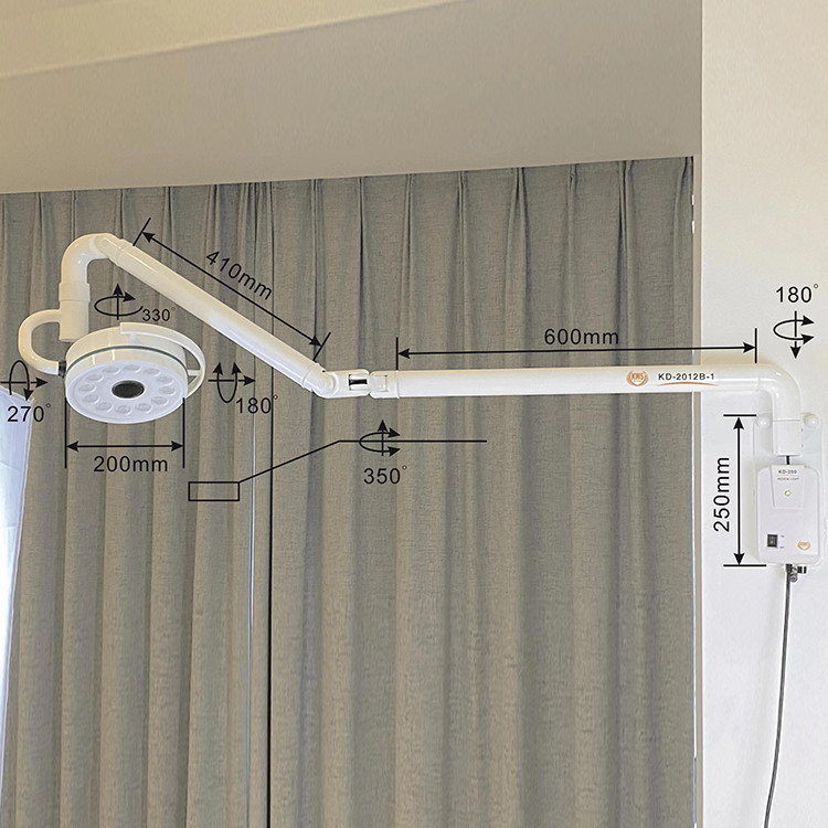 180 Rotation 36W LED Wall Hanging Surgical Examination Light Shadowless Lamp Vet