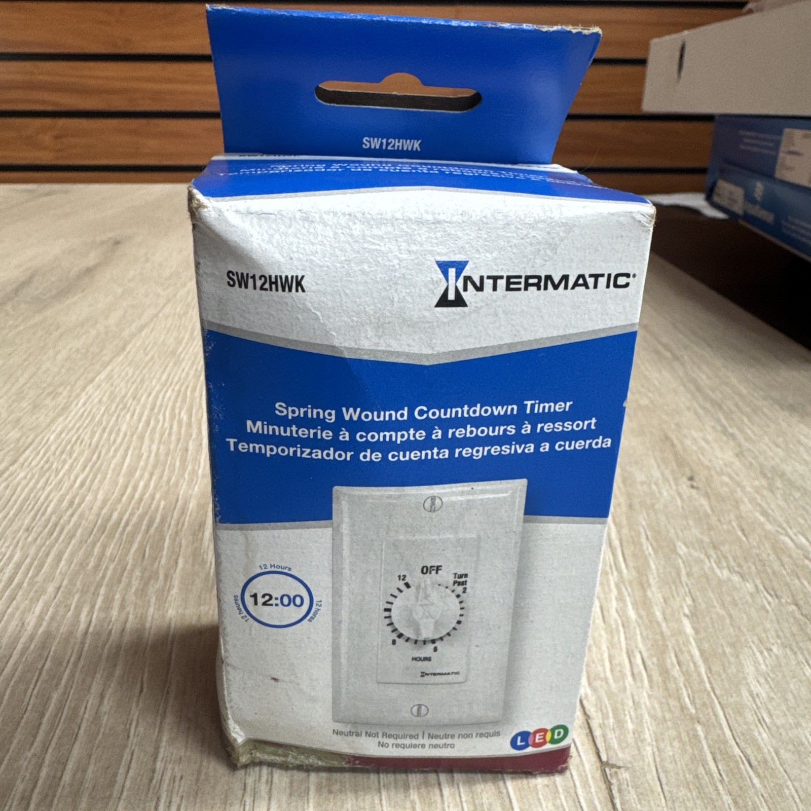 Intermatic SW12HWK 12-Hour Spring Wound Timer, White – Energy Efficient Contr…