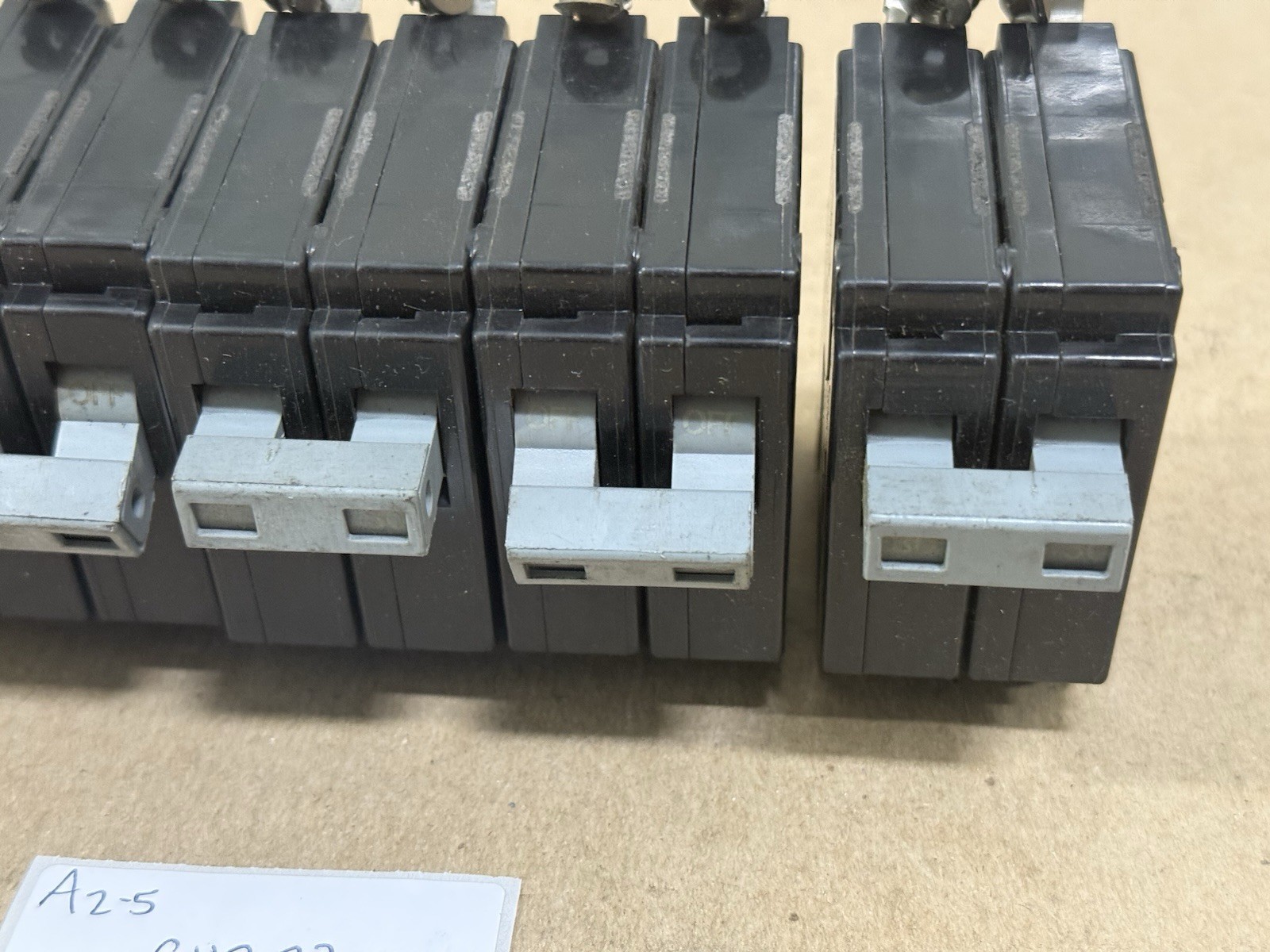 Lot of 5 – Cutler Hammer CHB CHB230 2P 30A Bolt-on Circuit Breaker