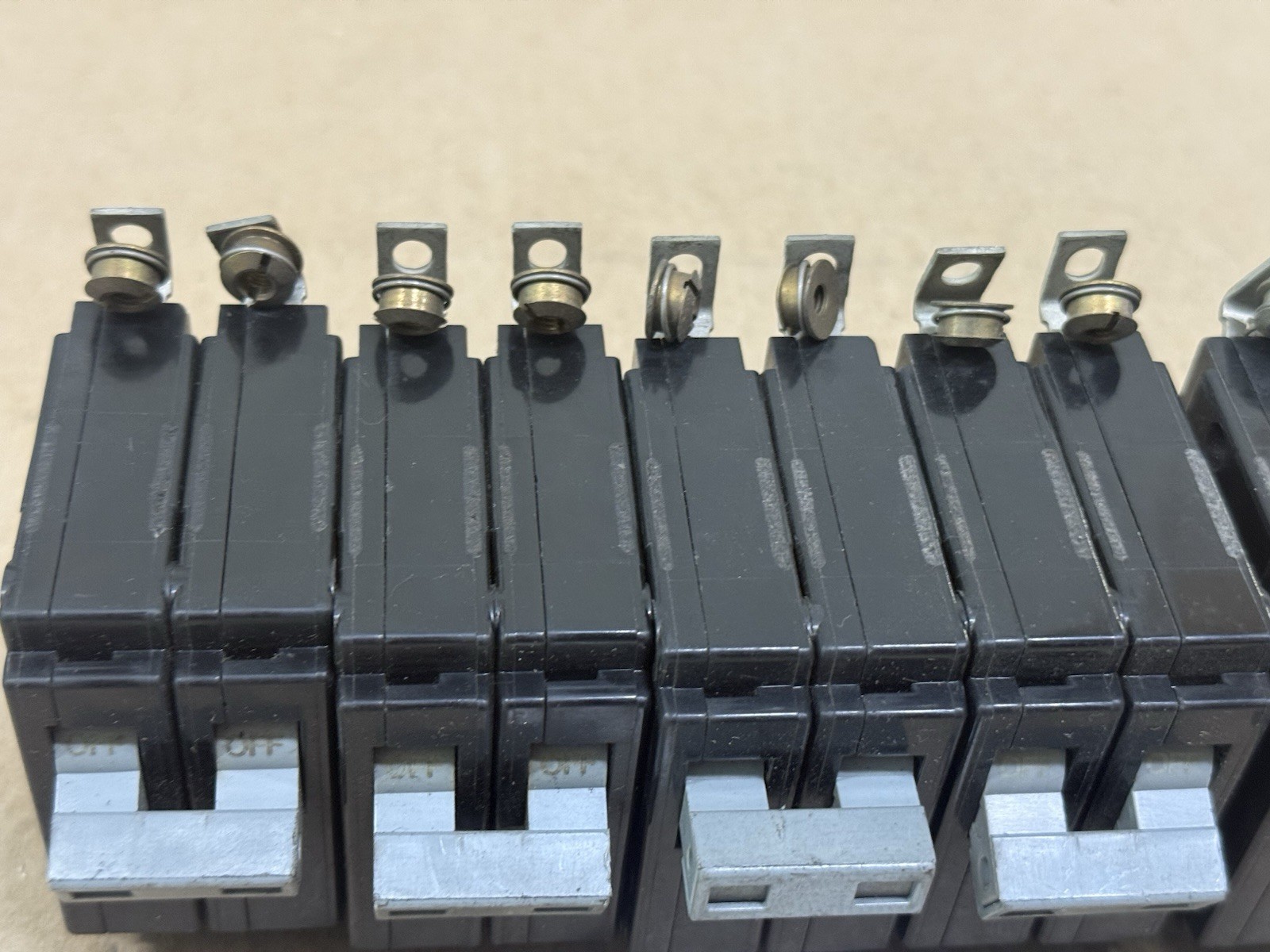 Lot of 5 – Cutler Hammer CHB CHB230 2P 30A Bolt-on Circuit Breaker