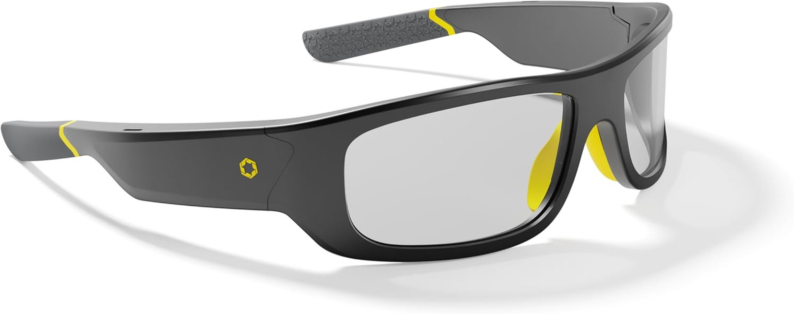 Armor Smart Safety Glasses, TR90 Frame, Light Adaptive Lenses, Open Ear Speakers