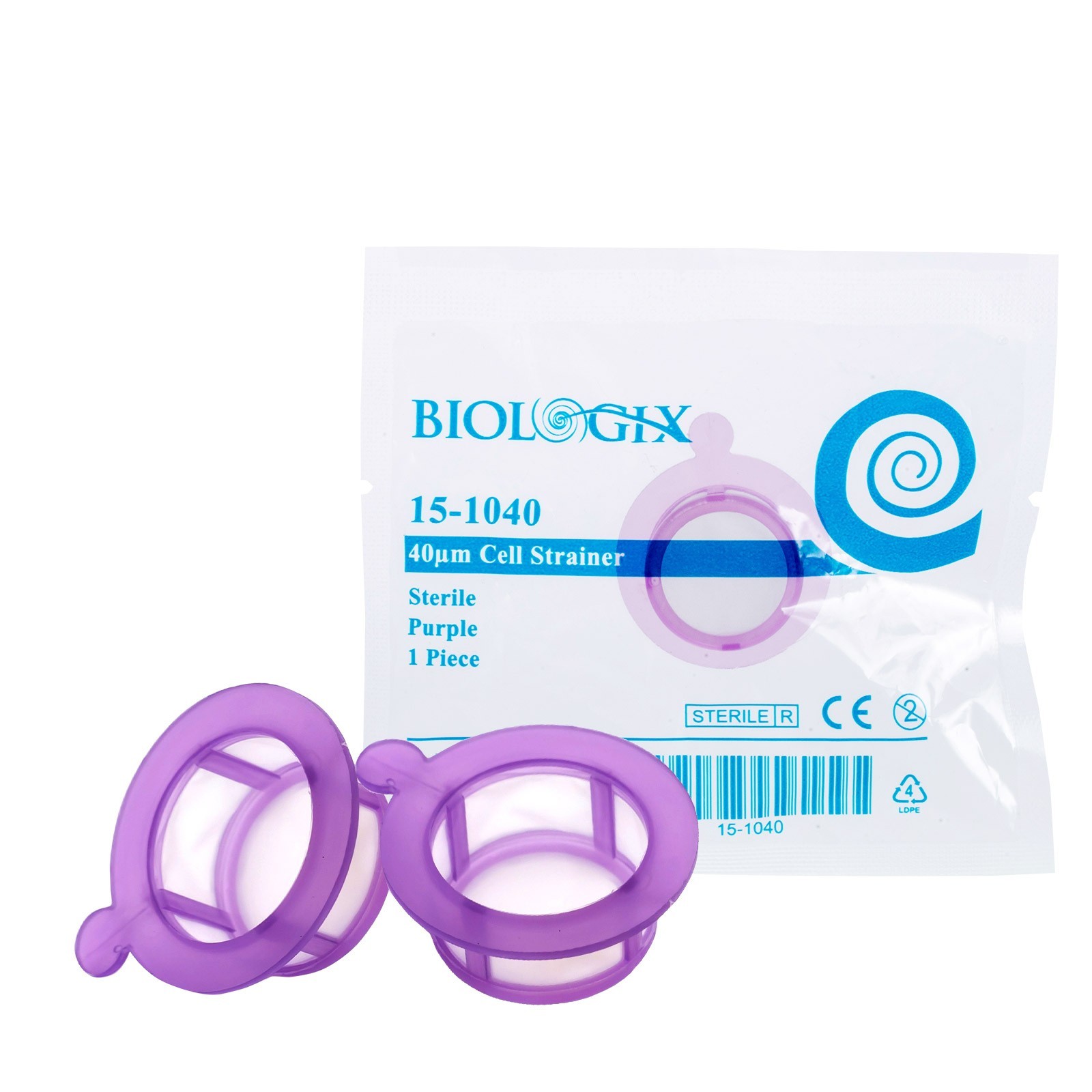 50/100 Pcs Cell Strainers, 40/70/100μm, Individual Package, Sterile