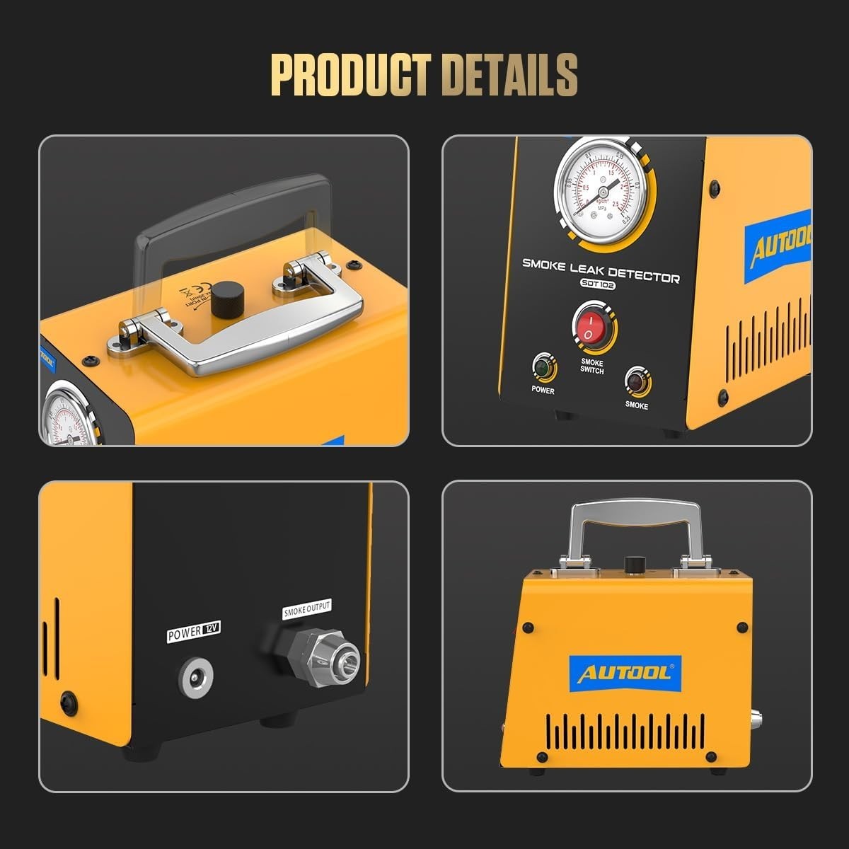 Car EVAP Leak Detector with Air Compressor