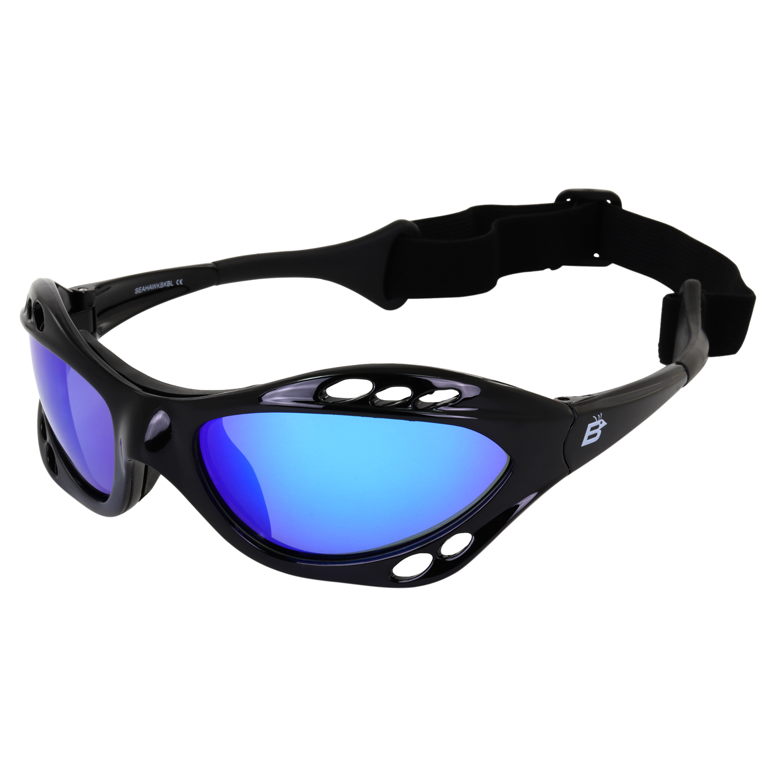 Padded Floating Polarized Sunglasses Built in Strap Polarized G-Tech Blue Lens