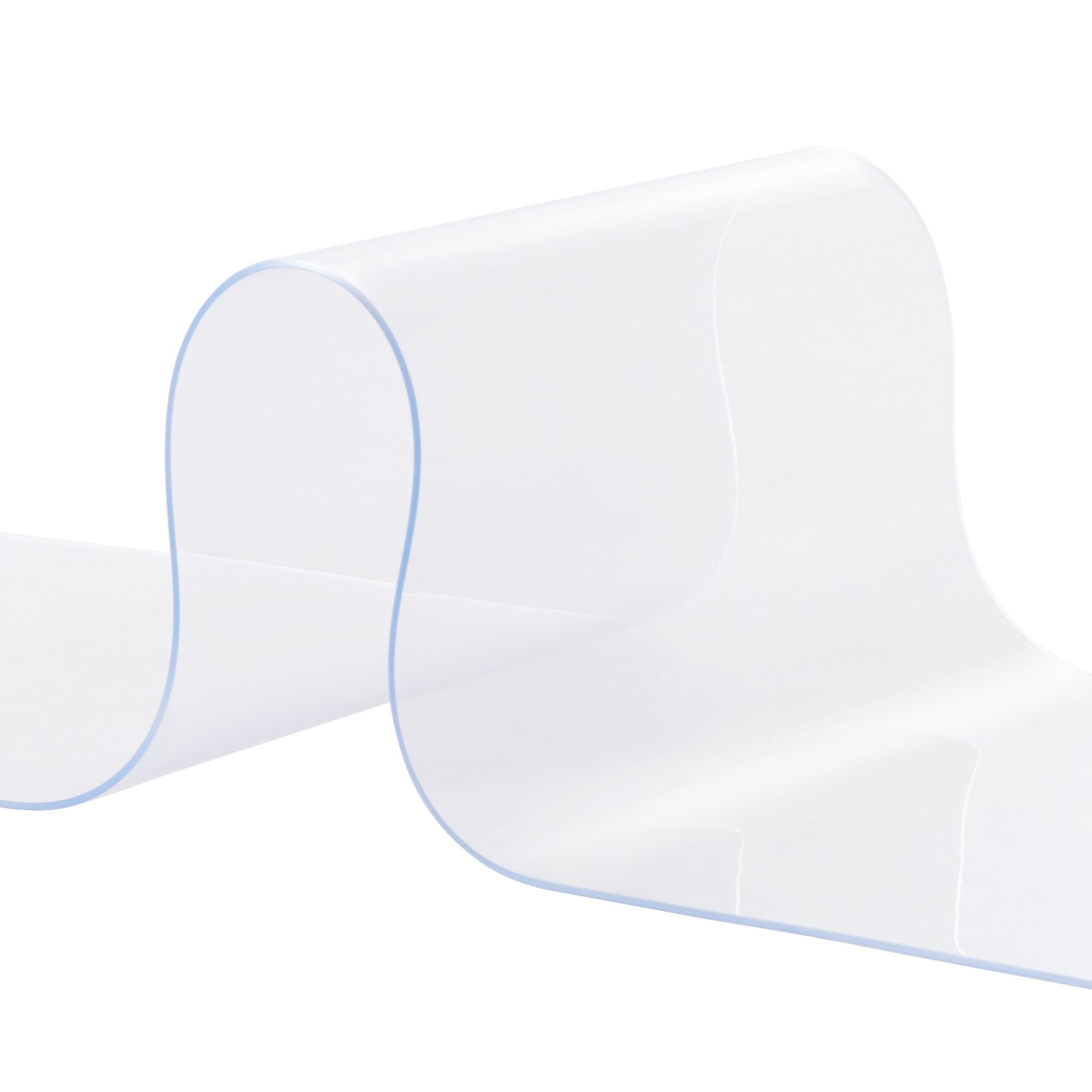 Uimoso Strip Curtain PVC Door Curtain 164’x8″ Roll Cooler Freezer Clear Plastic