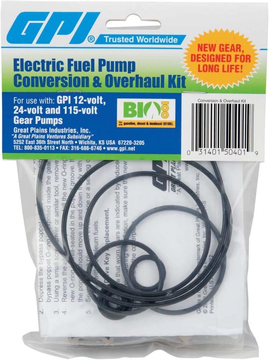 GPI 110504-1 Conversion and Overhaul Kit for all M-Series Fuel Transfer Pumps