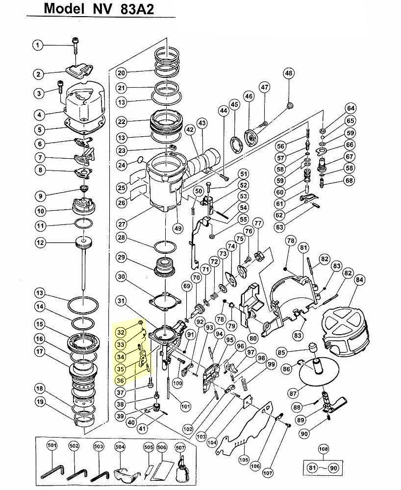 CoFast® High Quality Feeder Set 877-856 5 parts for Aftermarket Hitachi NV83A2