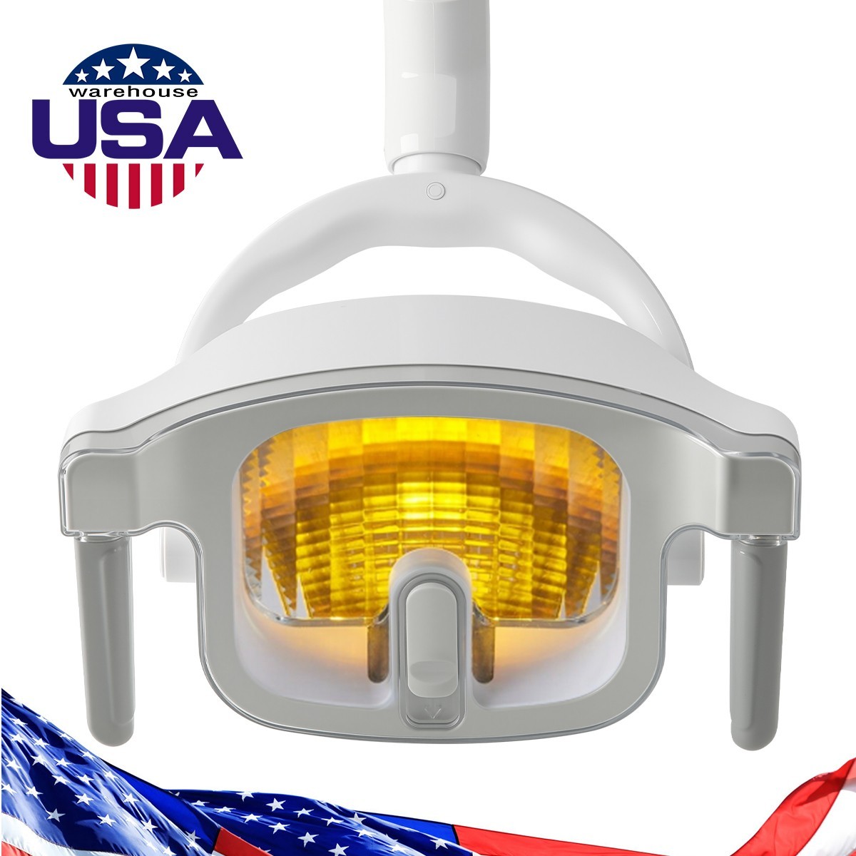 Dental Reflective LED Lamp Oral Light Ra90 For Unit Chair Color 22MM &26MM