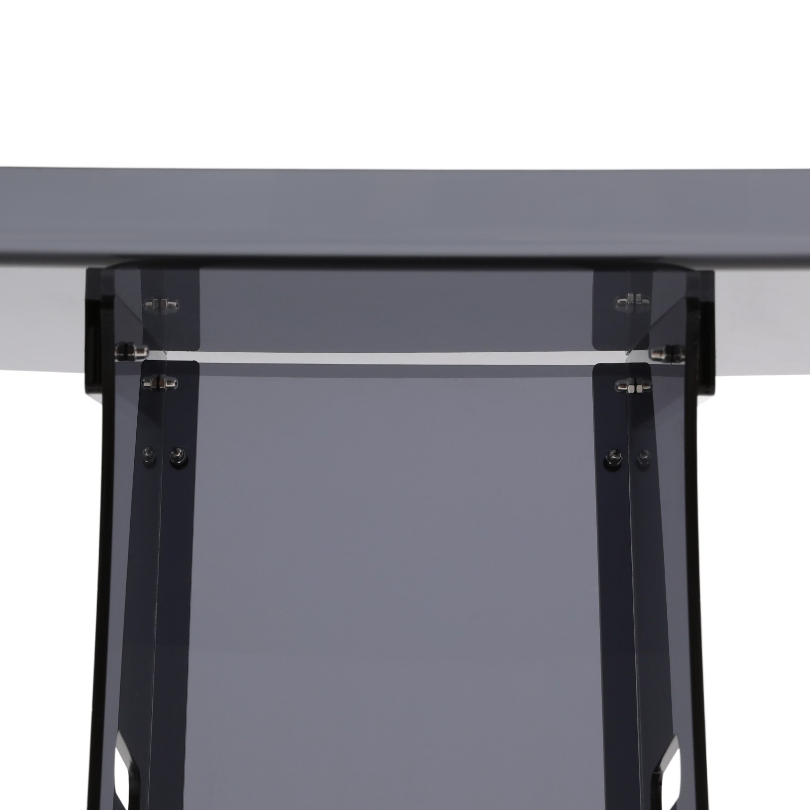 17.72*13.78*43.31in Acrylic Podium Stand Floor Standing Podium W Storage Shelf