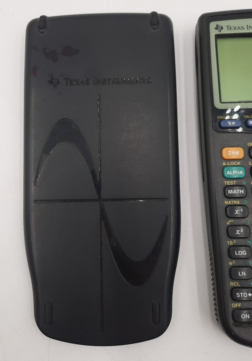Texas Instruments Calculator TI-83 Plus Graphing T1-83 with Cover Tested Works