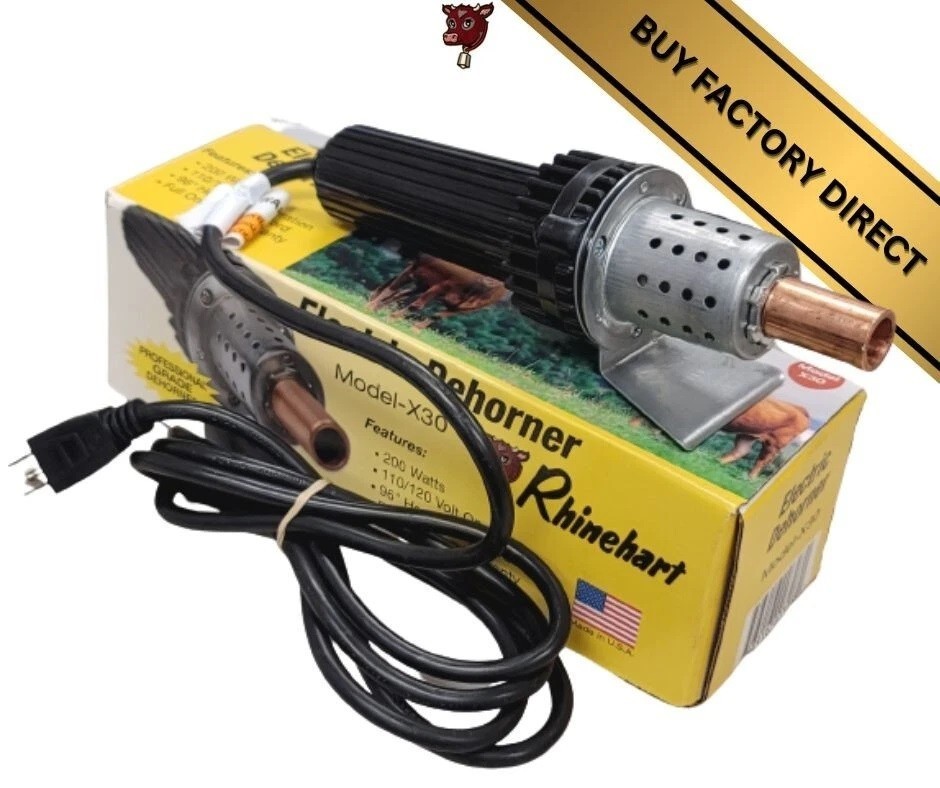 Rhinehart X-30 Electric Dehorners – Calf/Goat – 1/2″ D