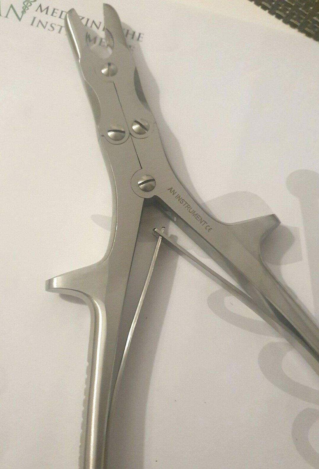 Stille Luer Rongeurs 23 cm Straight Rongeur Forceps Bone Formation Surgery CE