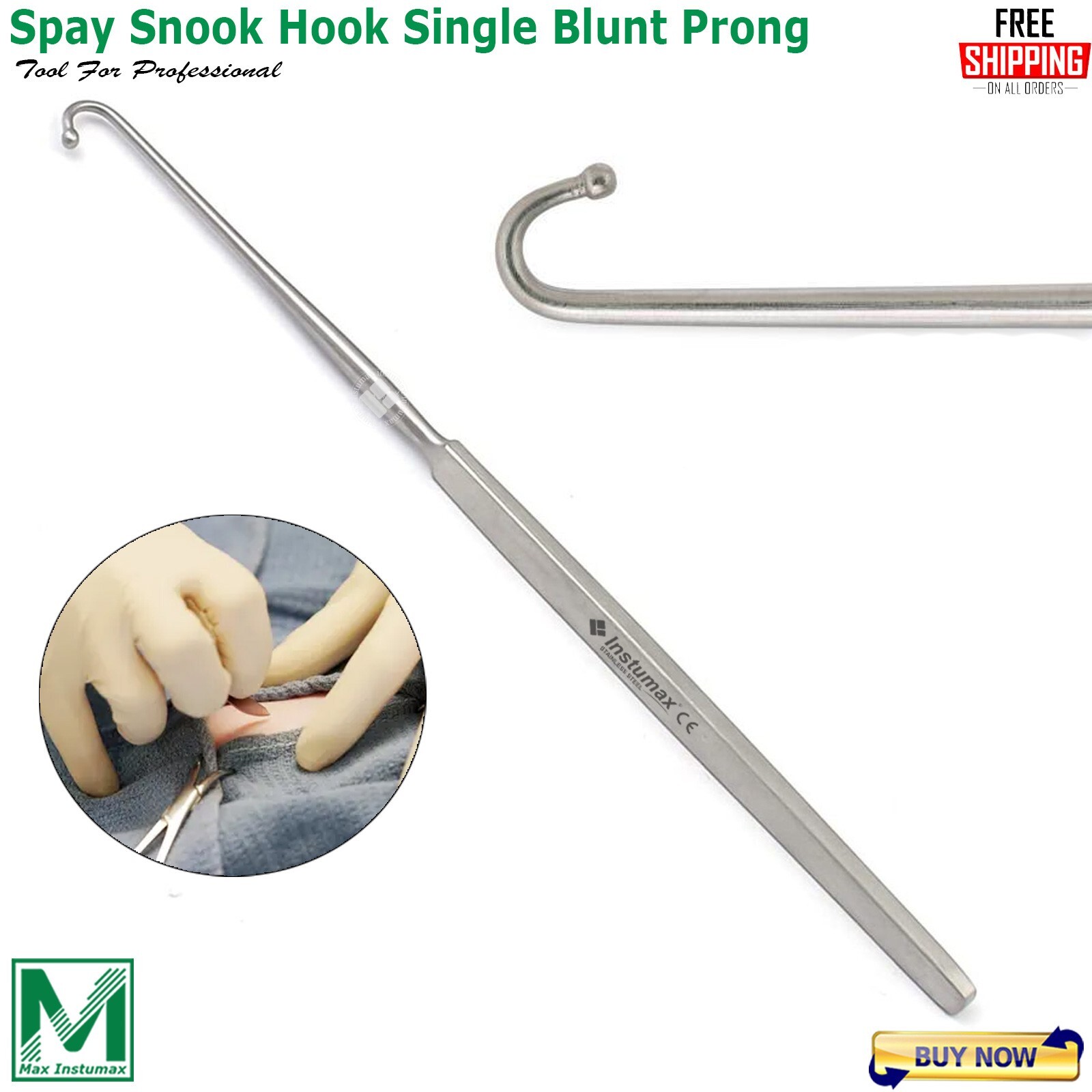 Feline Spay Pack Surgical Instruments Set Veterinary Small Animal Surgery Kit