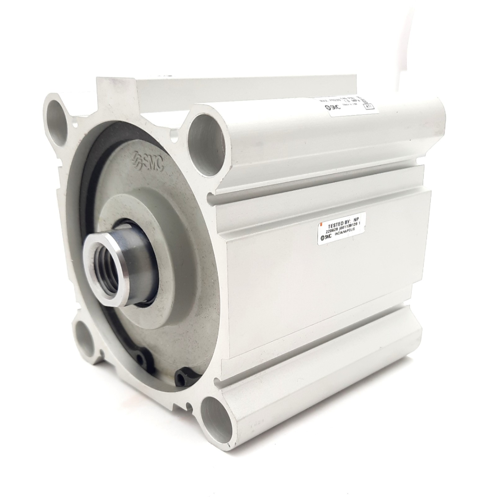 SMC CDQ2B100-50DCZ Cylinder Double Acting 100mm Bore, 50mm Stroke 145psi