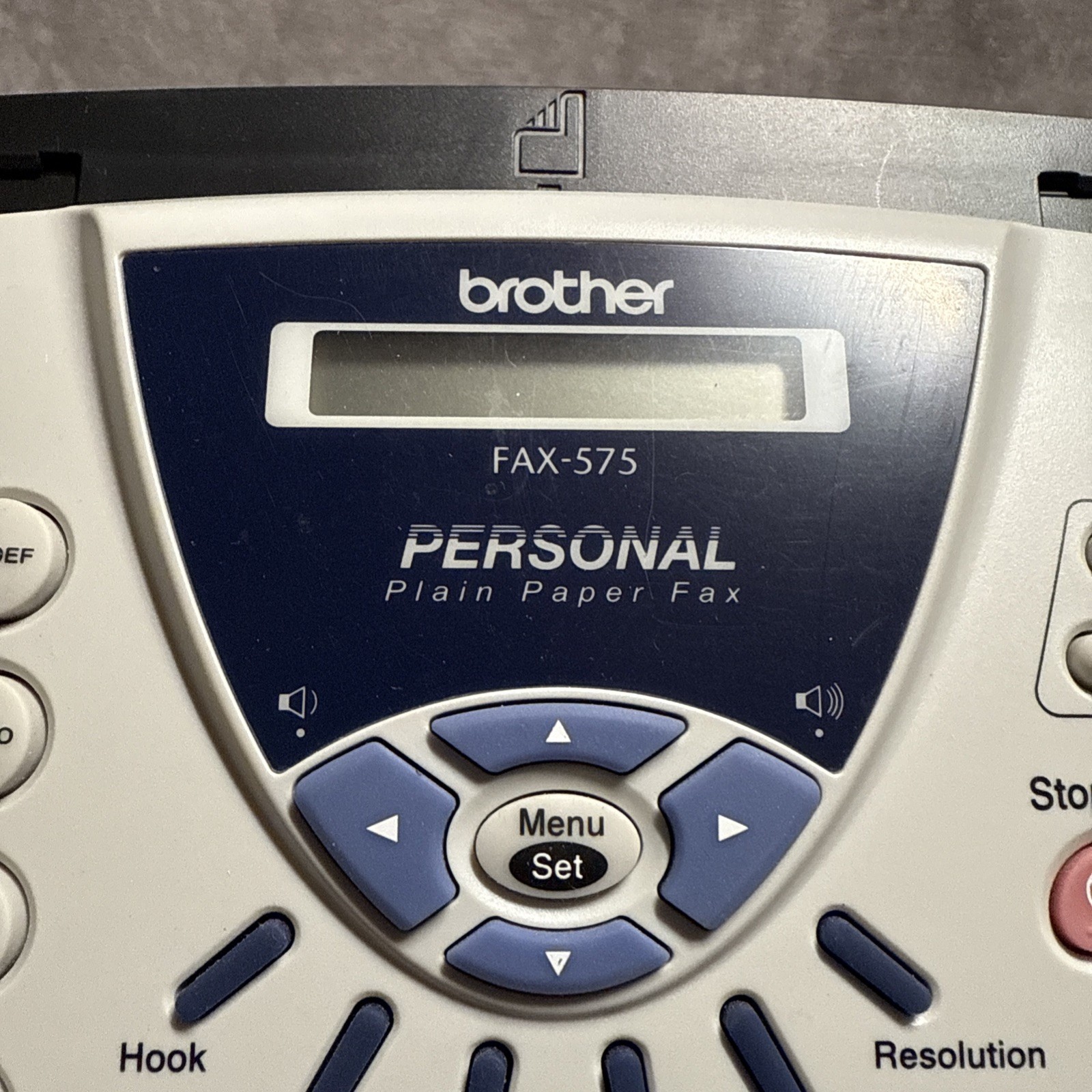 Brother FAX-575 Personal Plain Paper Fax Machine Phone Copier Vintage