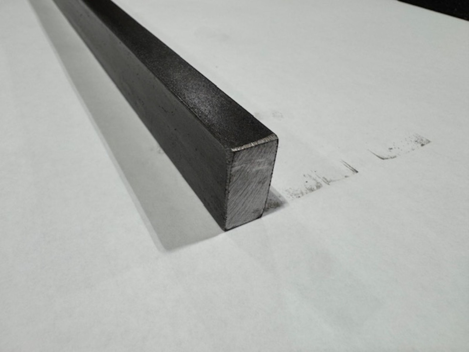3/8″ x 1″ Steel Flat Bar x 4″ Long, 1018 Cold Rolled Steel