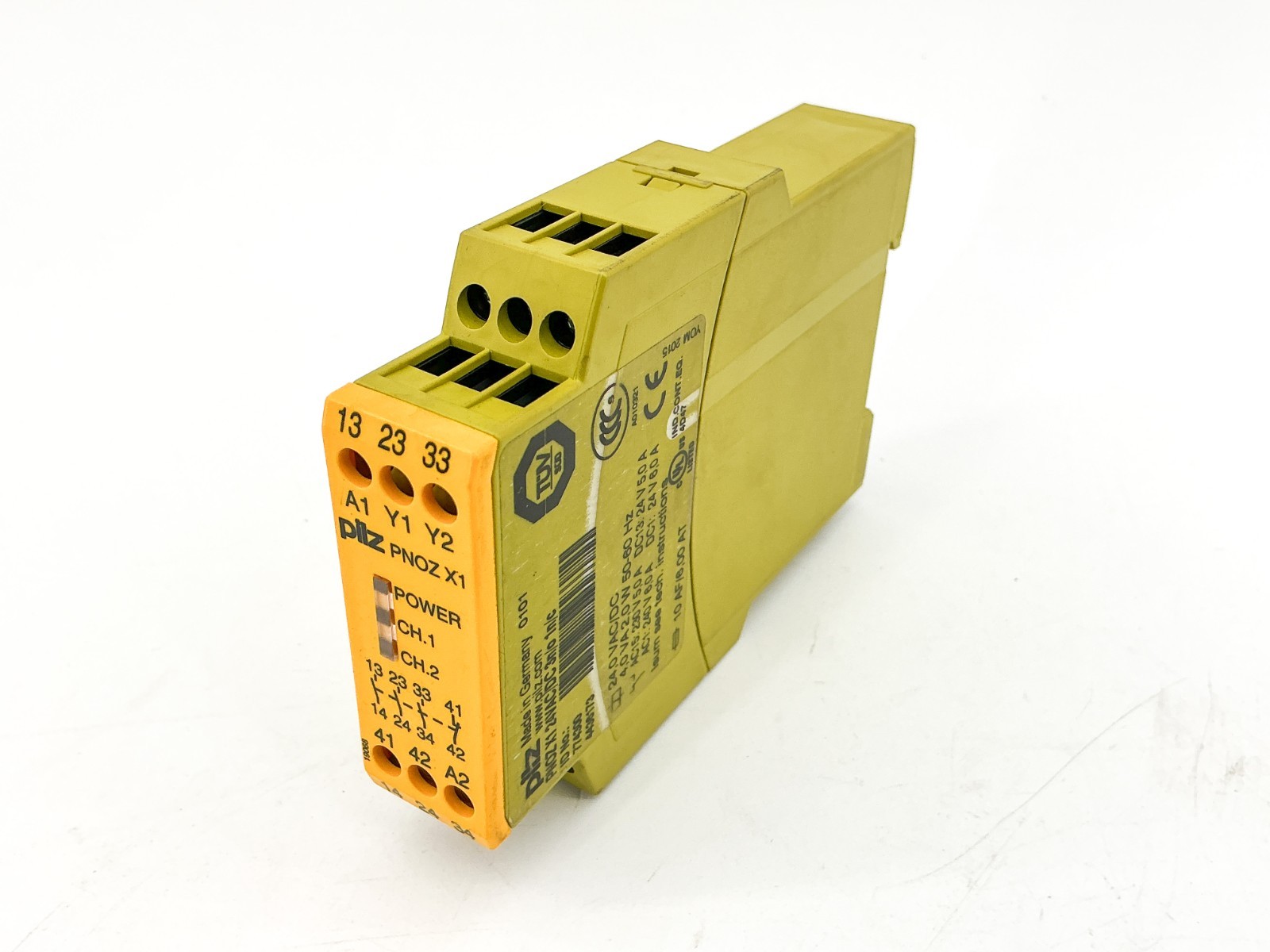 New Pilz PNOZ X1 24VAC/DC 3N/O 1N/C Safety Relay 24V 2W 774300 – No Box