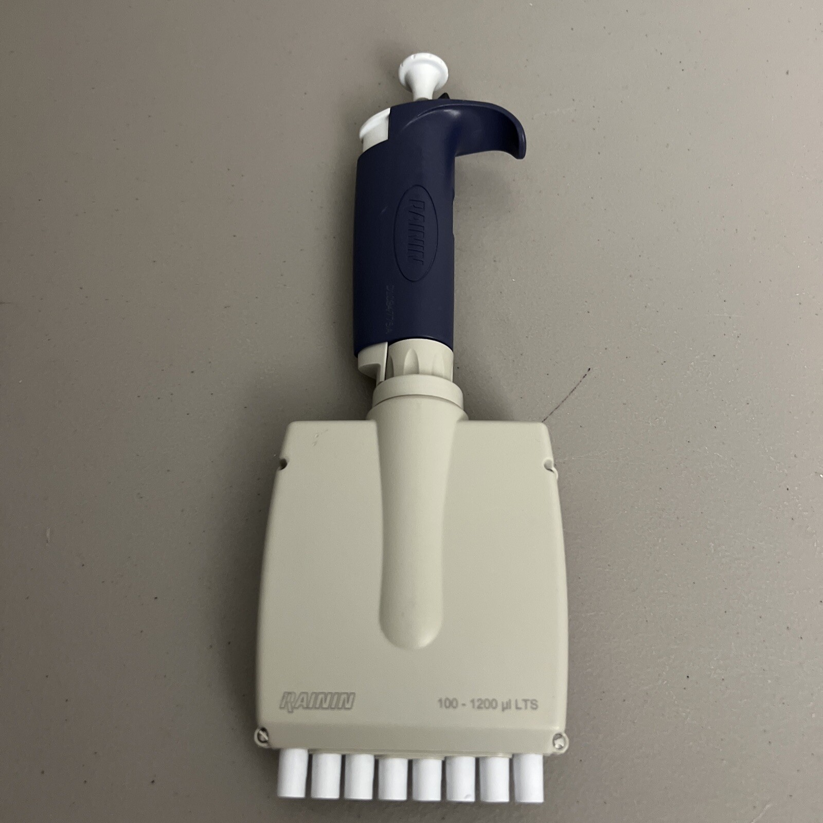 NICE Rainin Pipet-Lite 8 Channel Multichannel L1200 100-1200uL Pipette LTS xls