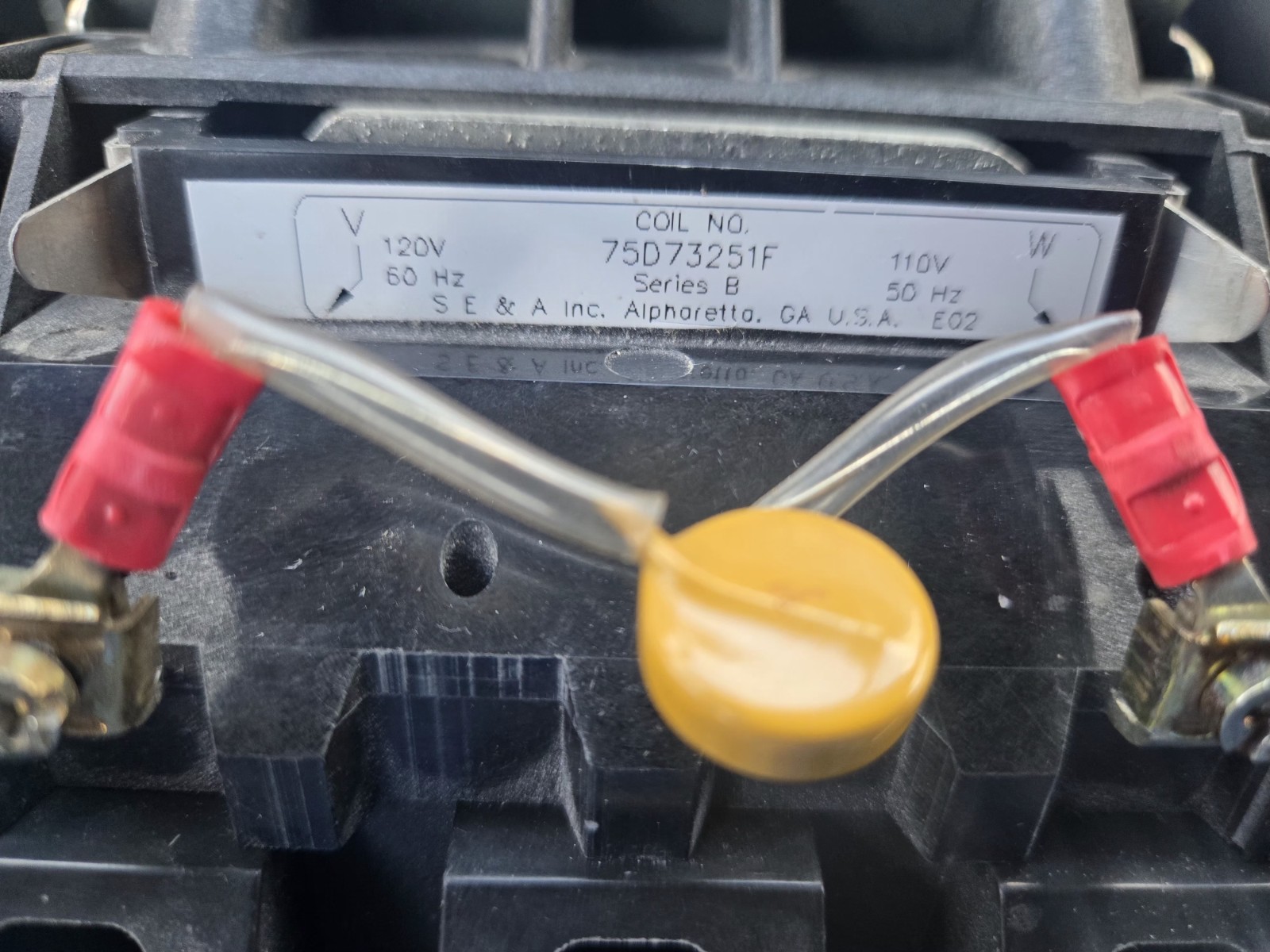 Siemens 43HP32A*E 3-pole, Size 3 NEMA Reversing Magnetic Contactor 90 Amps 50HP