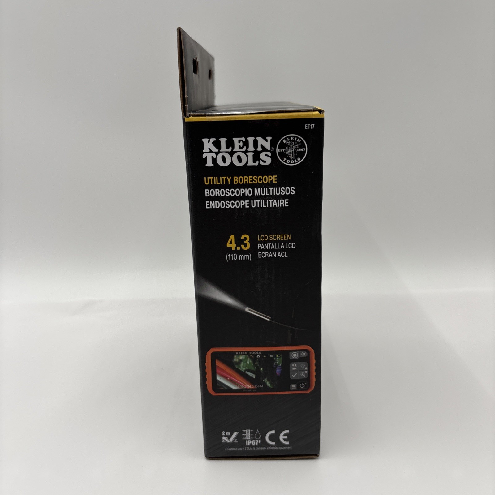 Klein Tools Utility Borescope Inspection Camera – Orange -NEW Free Shipping