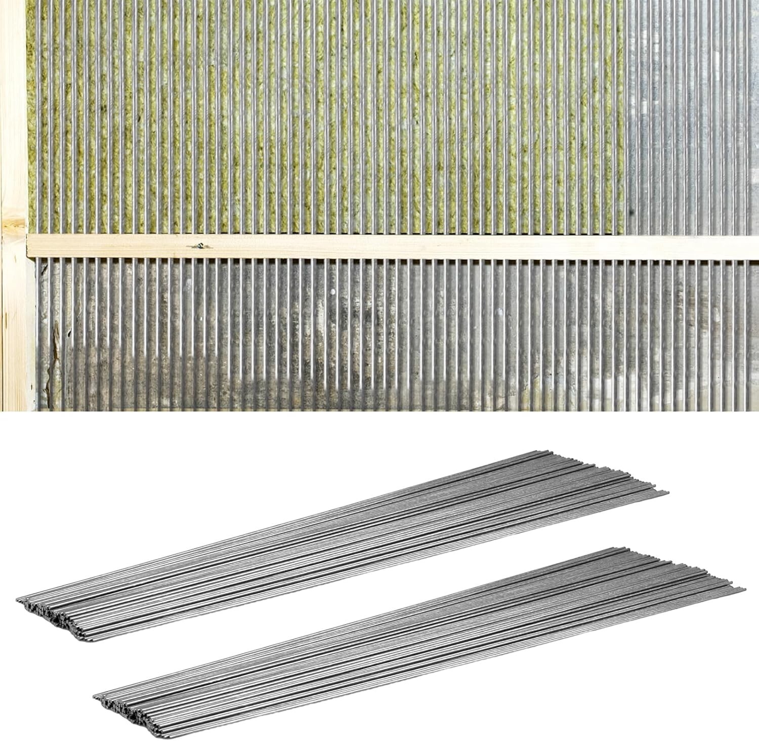 200 Pcs Insulation Support Wire 16 Inch 1080 High Carbon Steel Insulation Wire