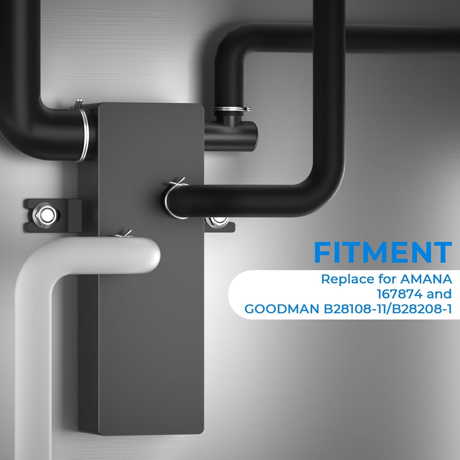 Drain Trap For Goodman B28108-11 Amana 167874 Central Furnace Drain Trap Replace