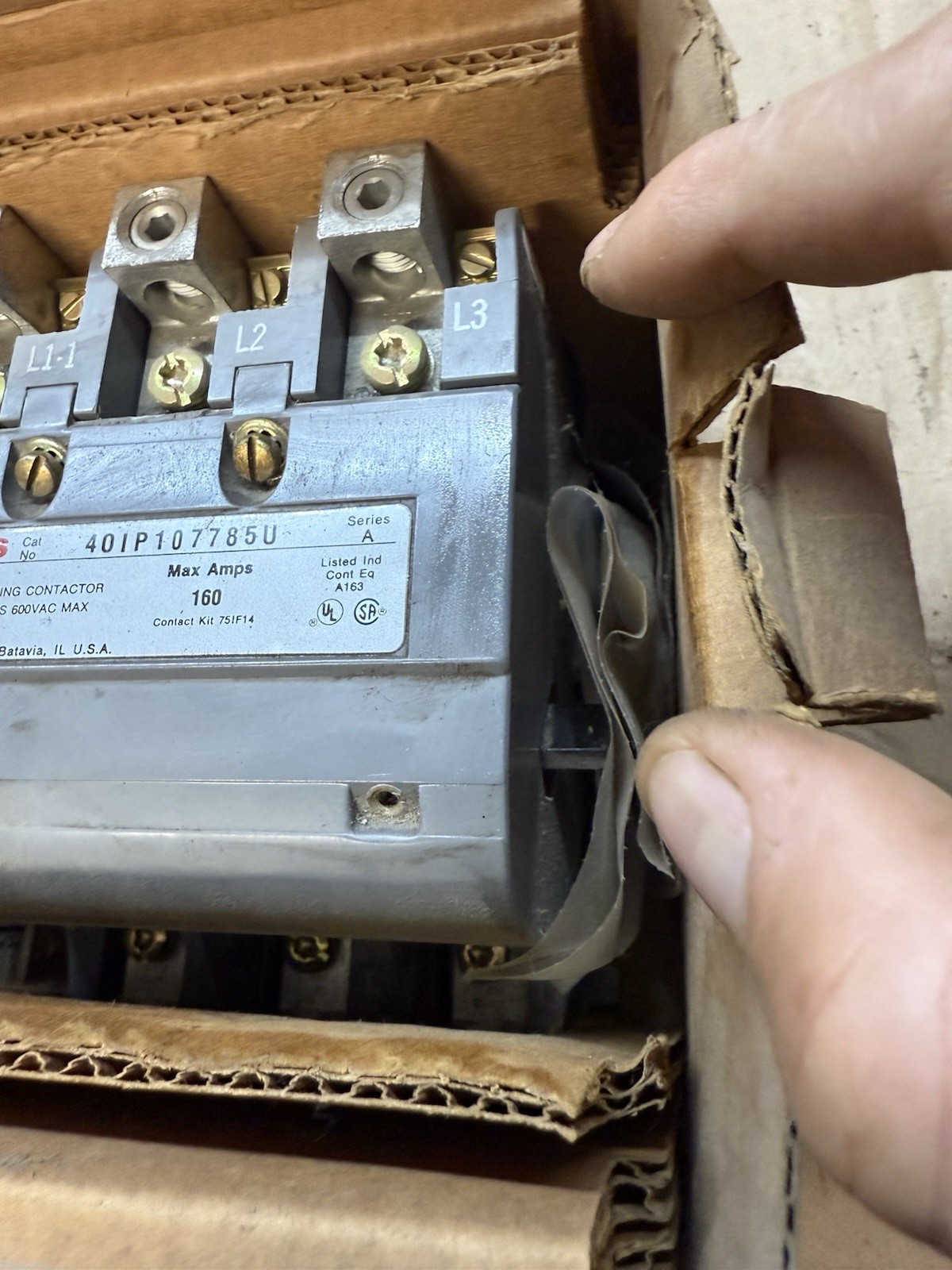 FURNAS 40IP107785U SER. A 220-240V 160A NSMP