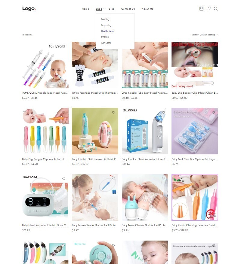 Dropshipping Website Ecommerce Business Affiliate, Free Hosting + Products, Baby