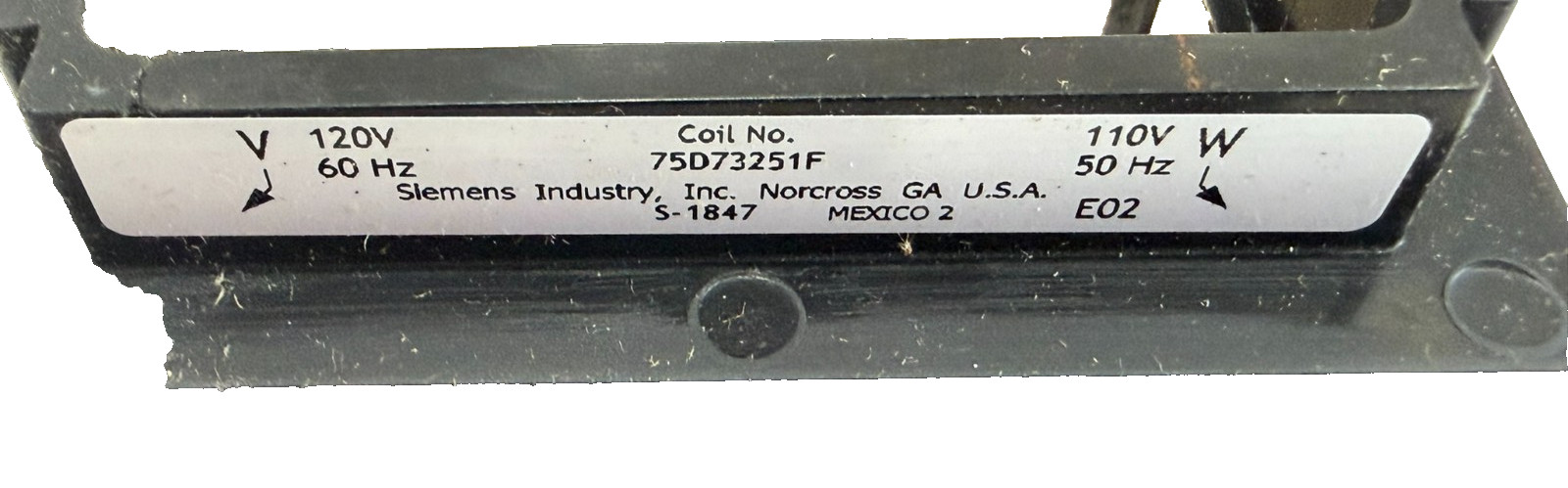 NEW SIEMENS 75D73251F MAGNETIC COIL 110V 50HZ