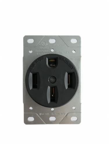 NEMA 14-50R 50 Amp Range Receptacle Flush Mount