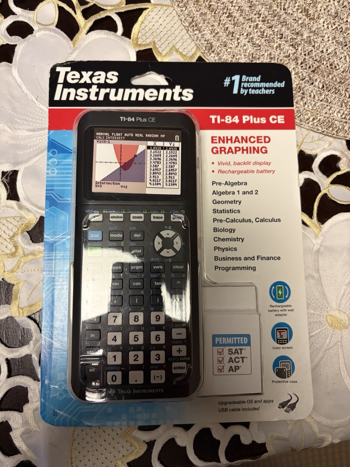 Texas Instruments 84 Plus CE Graphing Calculator NEW SEALED
